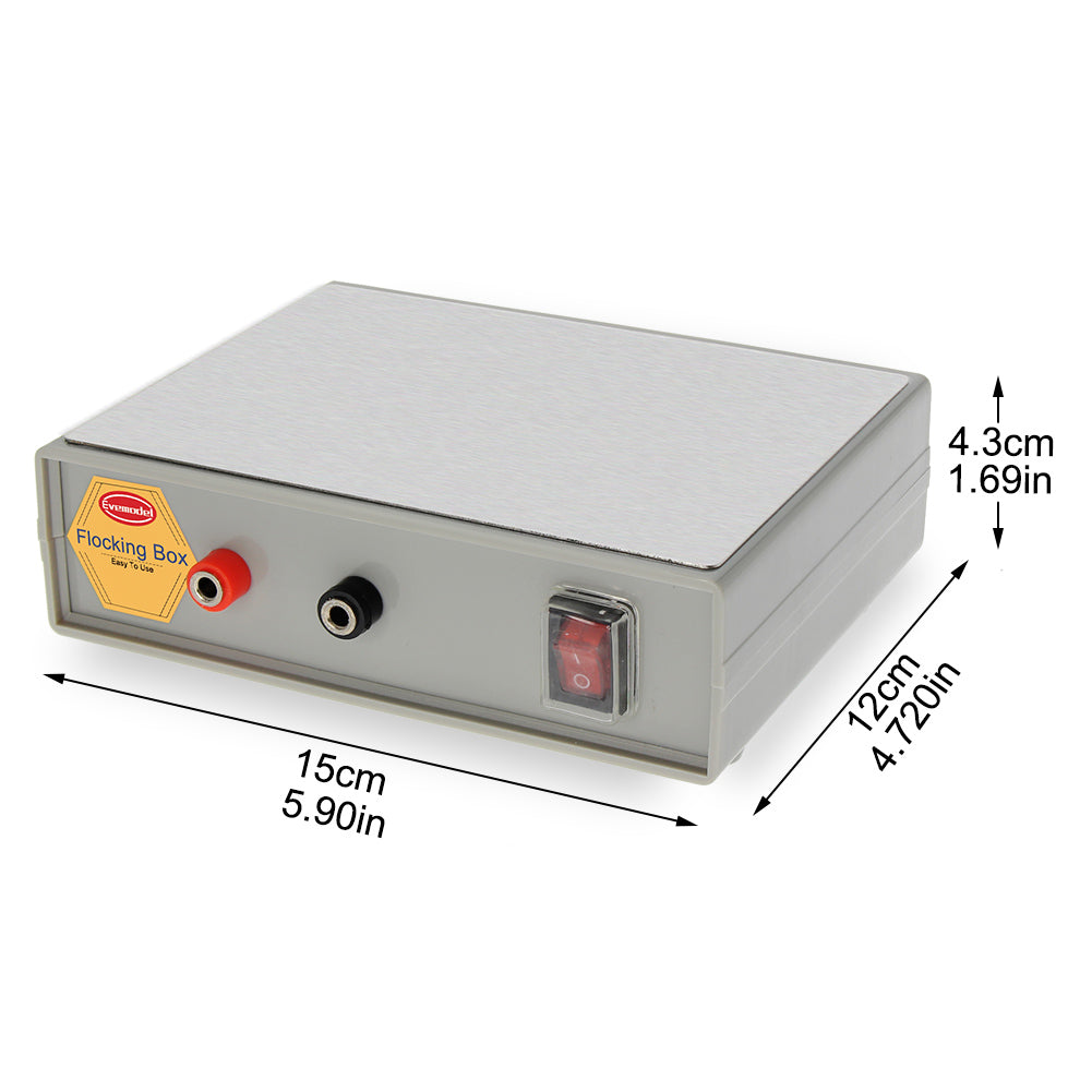 GJ08 1 Unit Flocking Box Static Grass Applicator Machine Model Tool