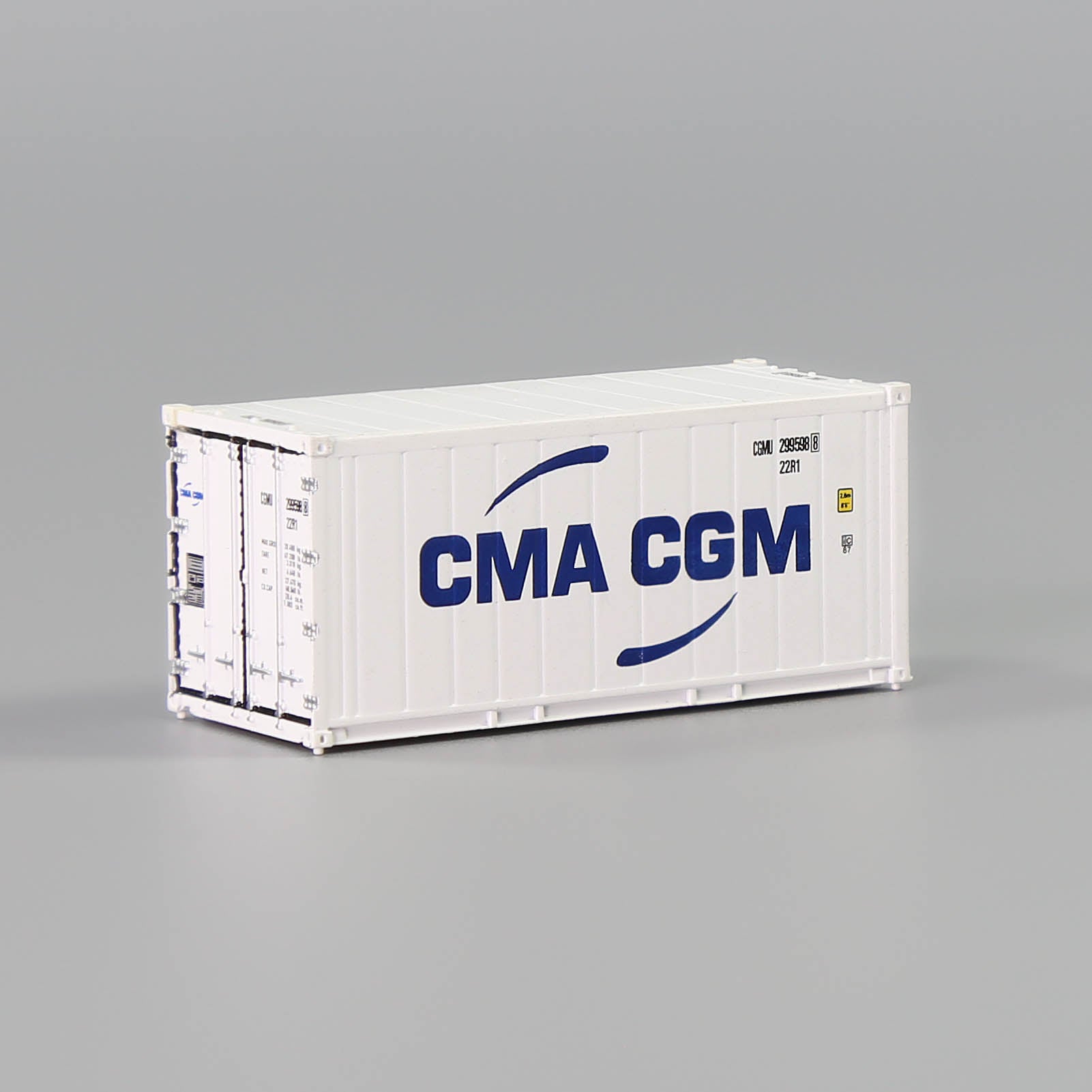 C15011 1pc N Scale 1:160 20ft Hi-Cube Reefer Shipping Container