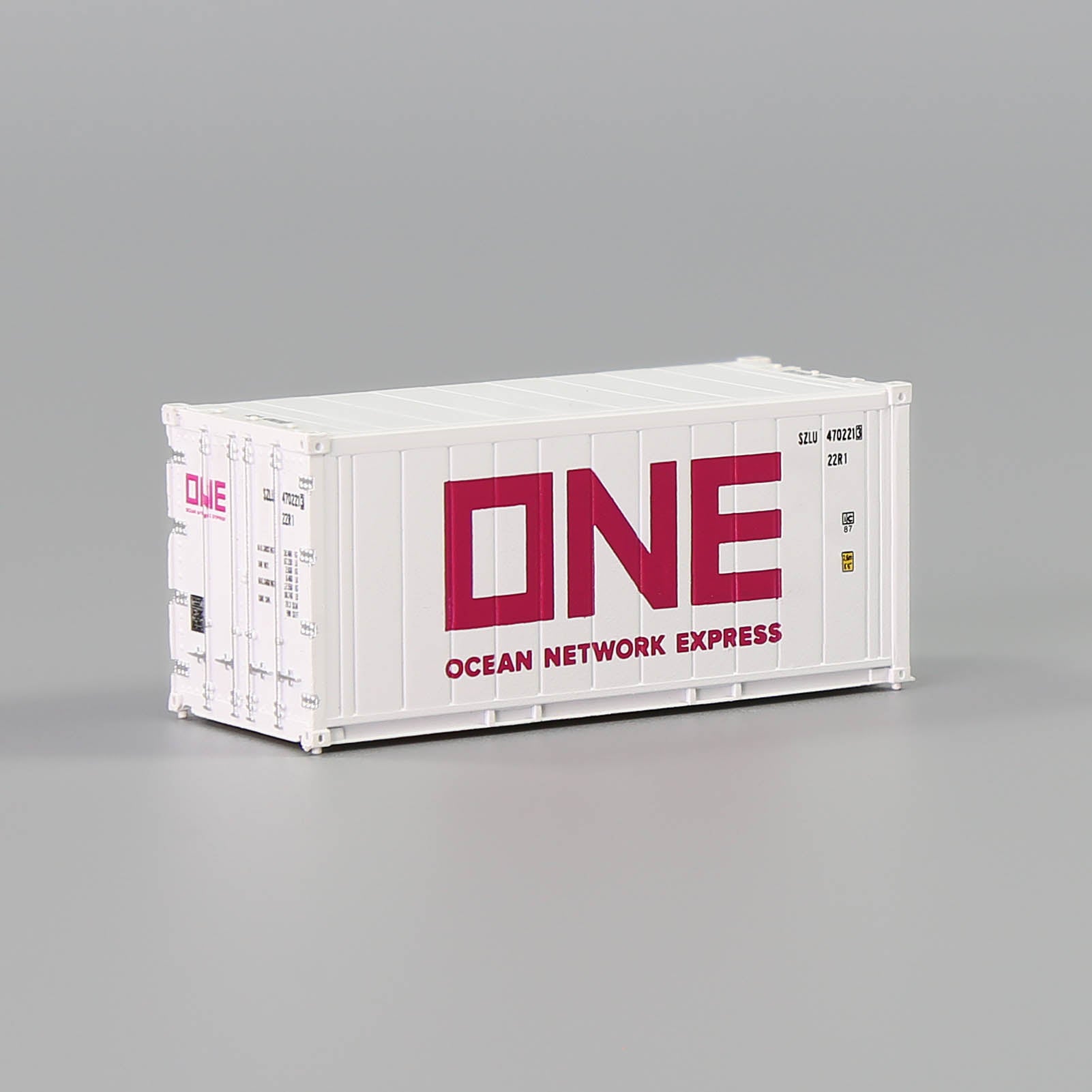 C15011 1pc N Scale 1:160 20ft Hi-Cube Reefer Shipping Container