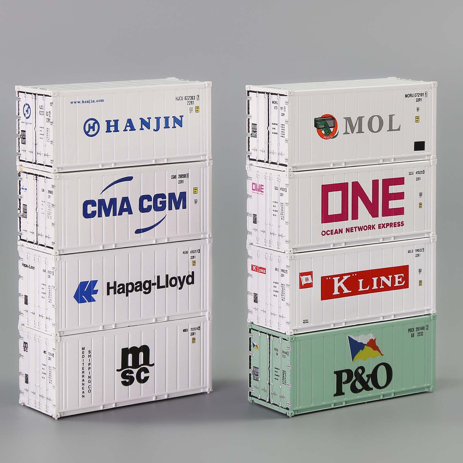 C15011 1pc N Scale 1:160 20ft Hi-Cube Reefer Shipping Container