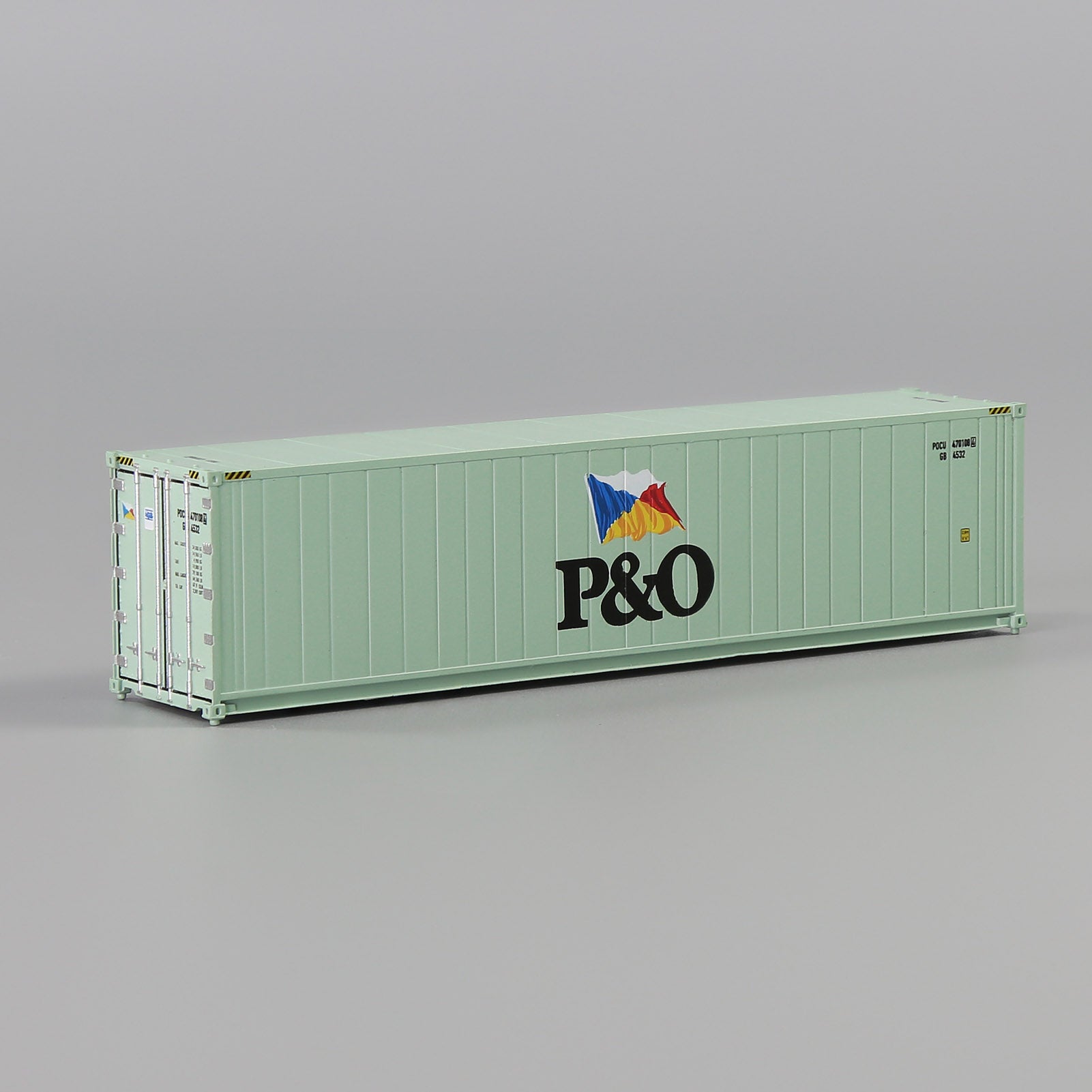 C15012 1pc N Scale 1:160 40ft Hi-Cube Reefer Shipping Container