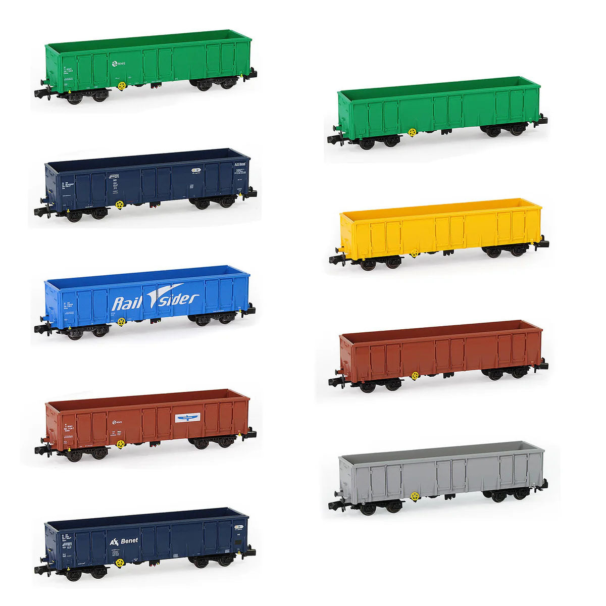 C15013 1pc N Scale 1:150 40ft High-side Gondola Car