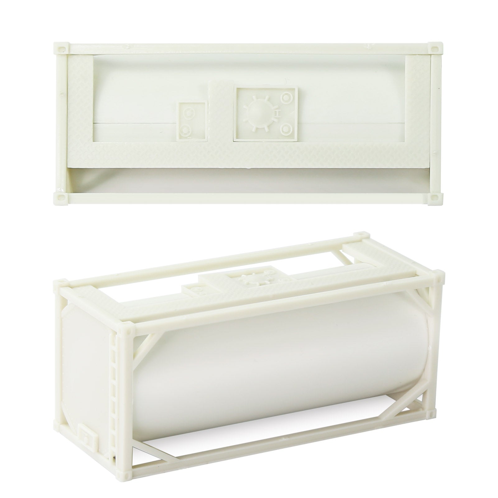 C8723JJ 1pc HO Scale 1:87 20' Unassembled Uncolored Oil Tank 20ft