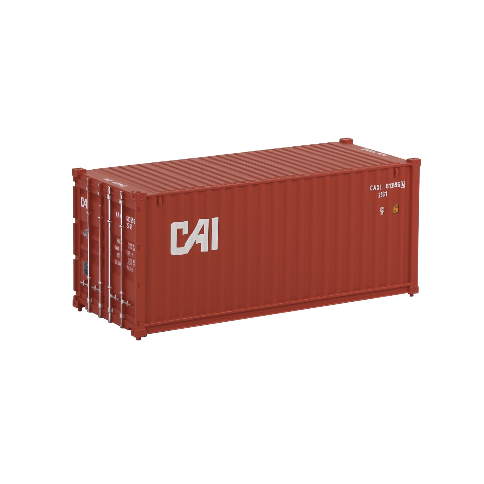 C8726 1pc HO Scale 1:87 20ft Painted Shipping Container