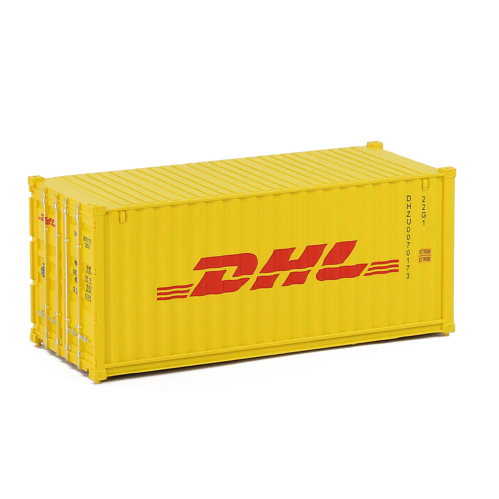 C8726 1pc HO Scale 1:87 20ft Painted Shipping Container