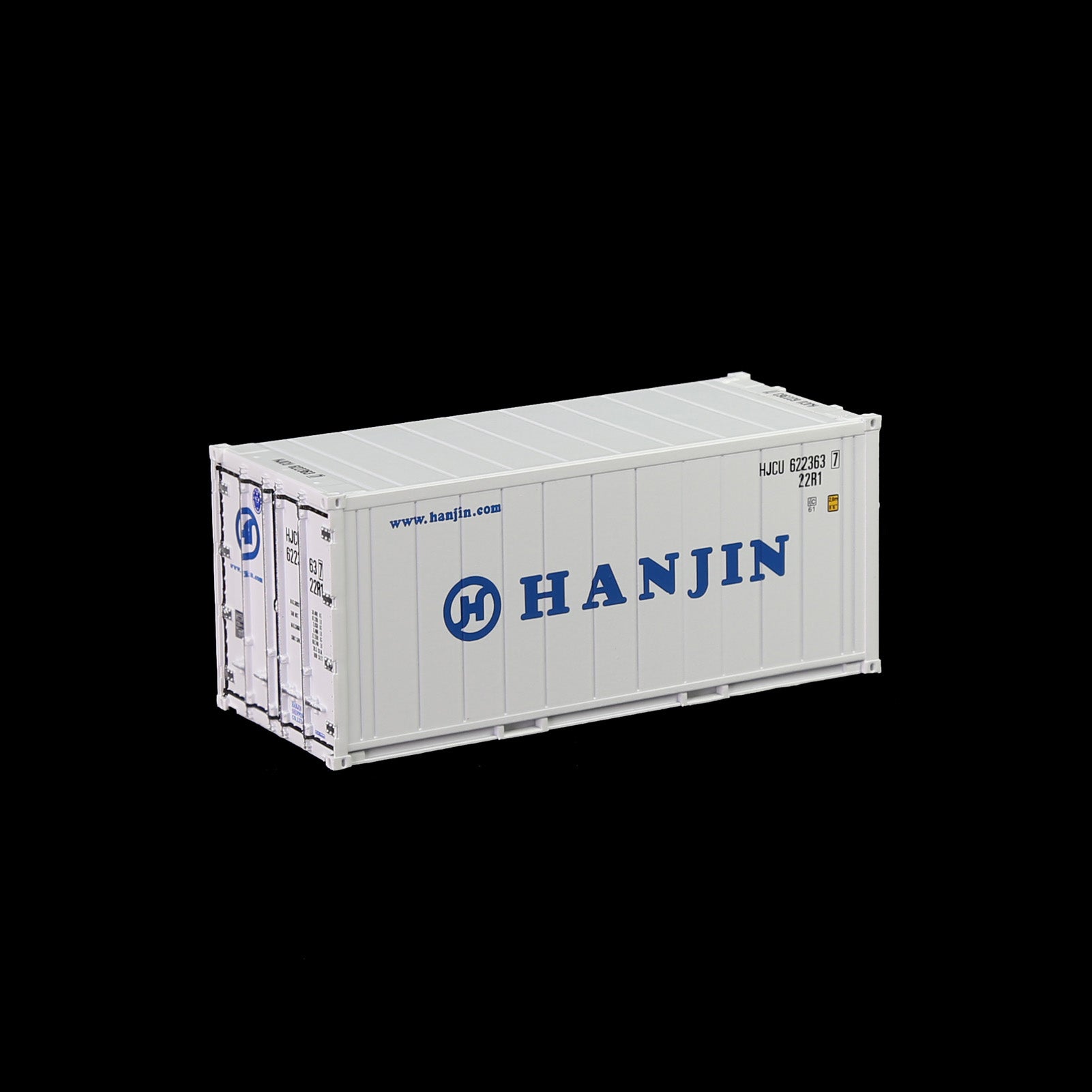 C8727 1pc HO Scale 1:87 20ft Hi-Cube Reefer Shipping Container