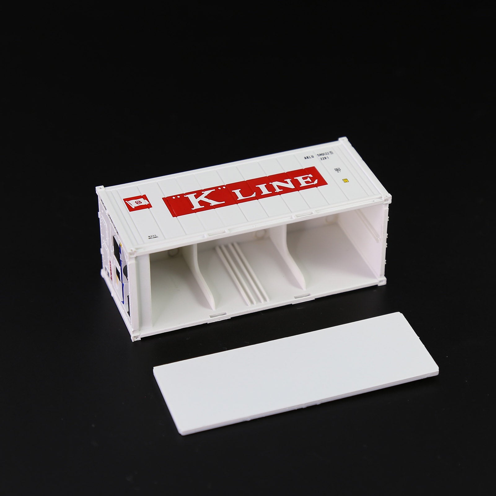 C8727 1pc HO Scale 1:87 20ft Hi-Cube Reefer Shipping Container