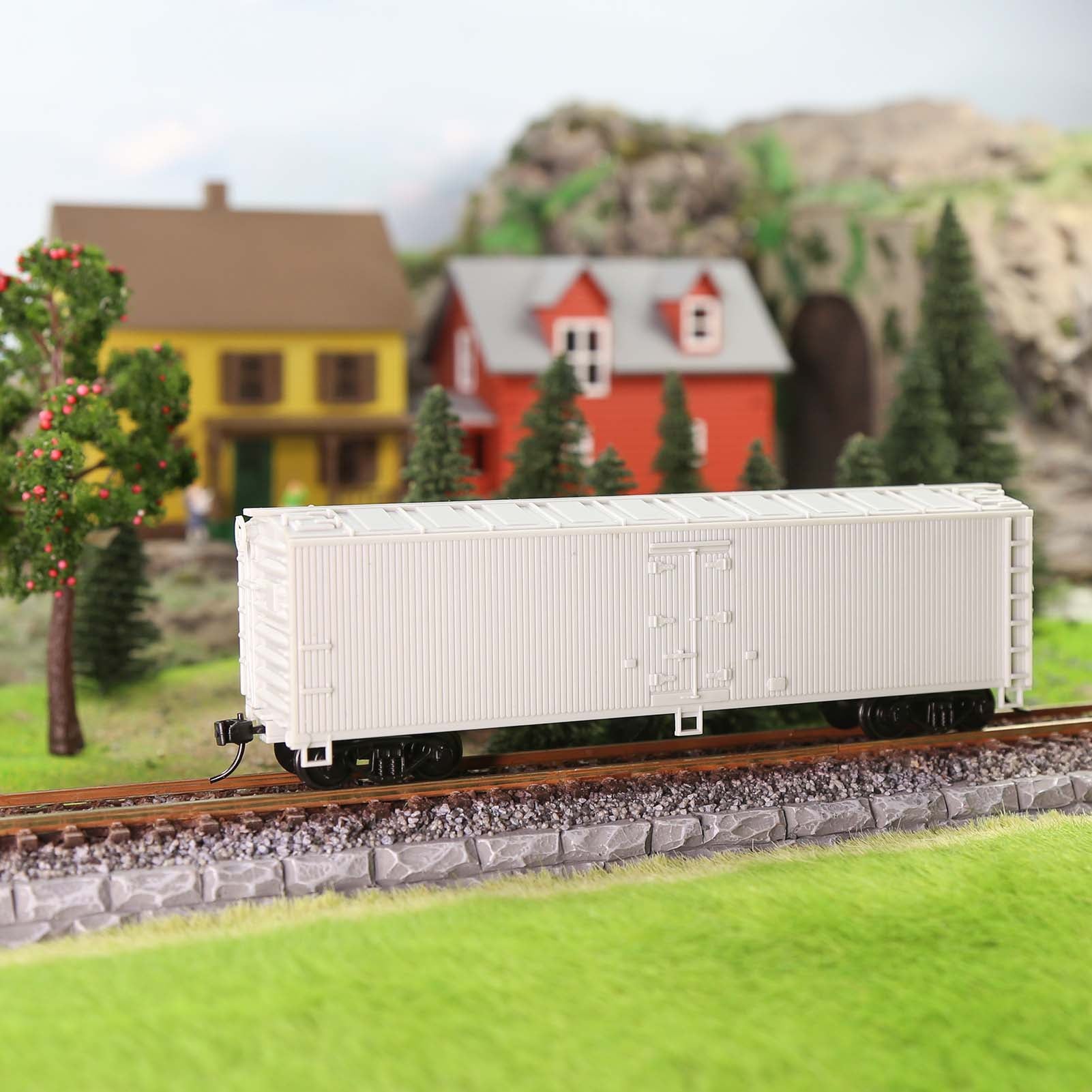 C8747JJ 1 Unit HO Scale 1:87 40ft Wood-side Reefer Unassembled Plastic Wheels