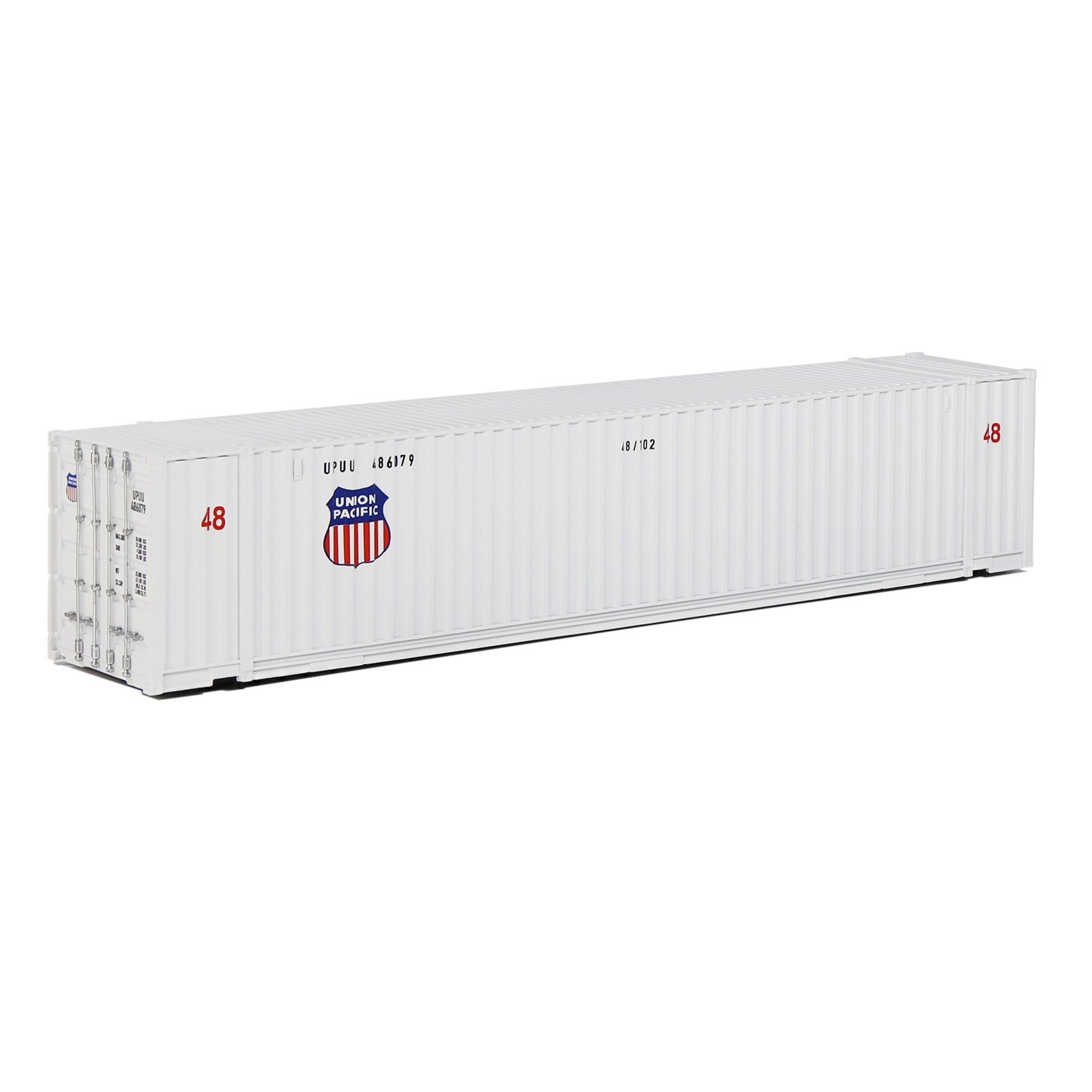 C8748 1pc HO Scale 1:87 48ft Shipping Container