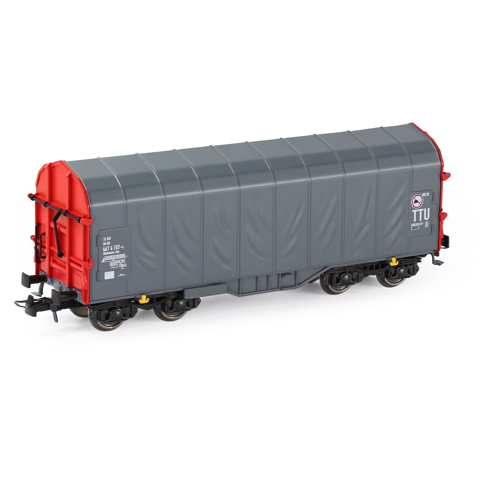 C8762 1pc HO Scale 1:87 Model Covered Wagon