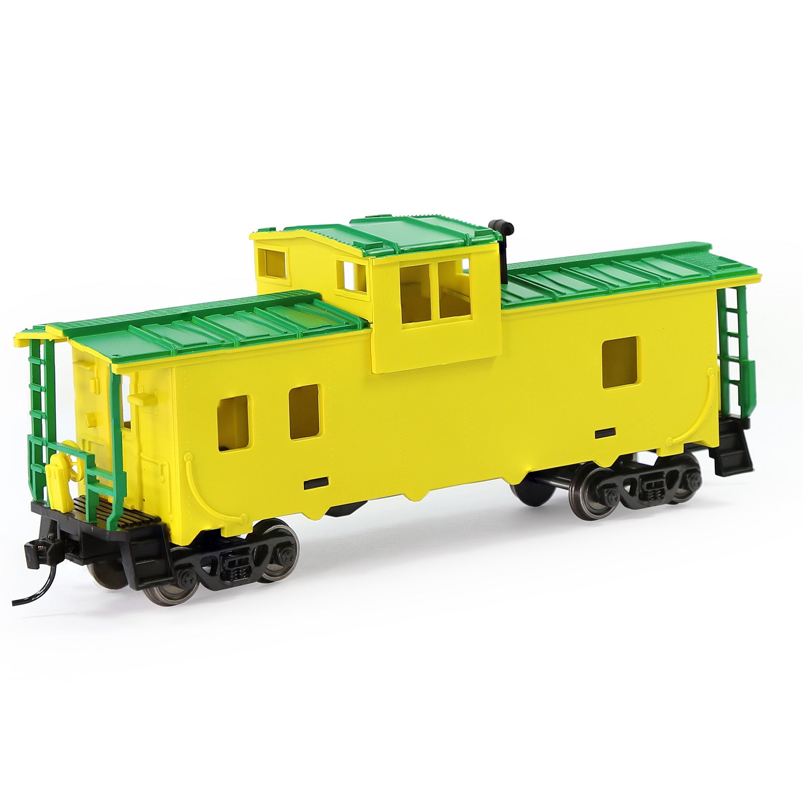 C8763 1pc HO Scale 1:87 Well Painted Unlettered HO Scale 36' Wide Vision Caboose Wagons