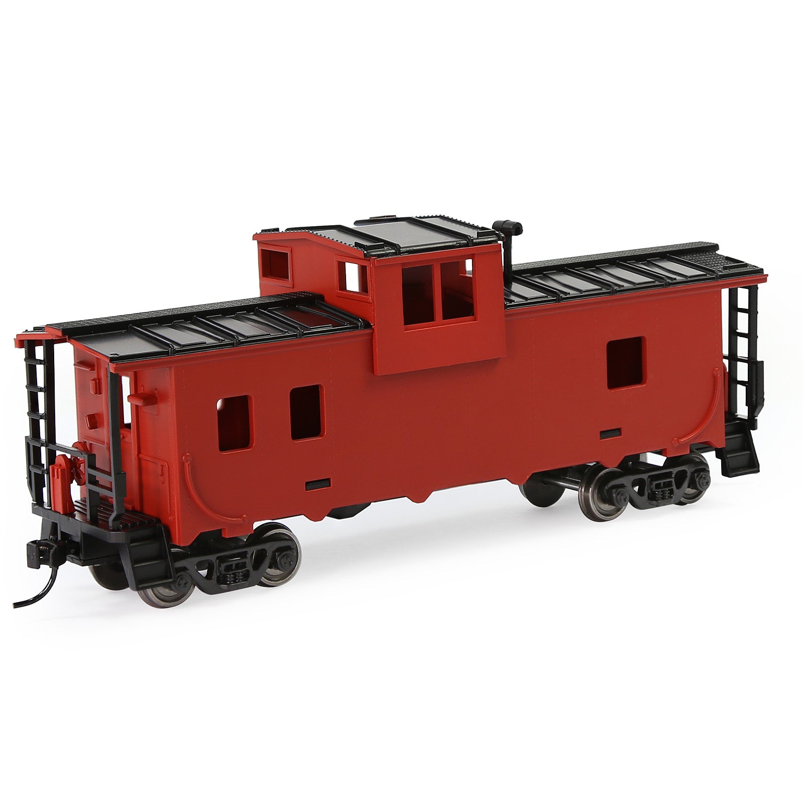 C8763 1pc HO Scale 1:87 Well Painted Unlettered HO Scale 36' Wide Vision Caboose Wagons