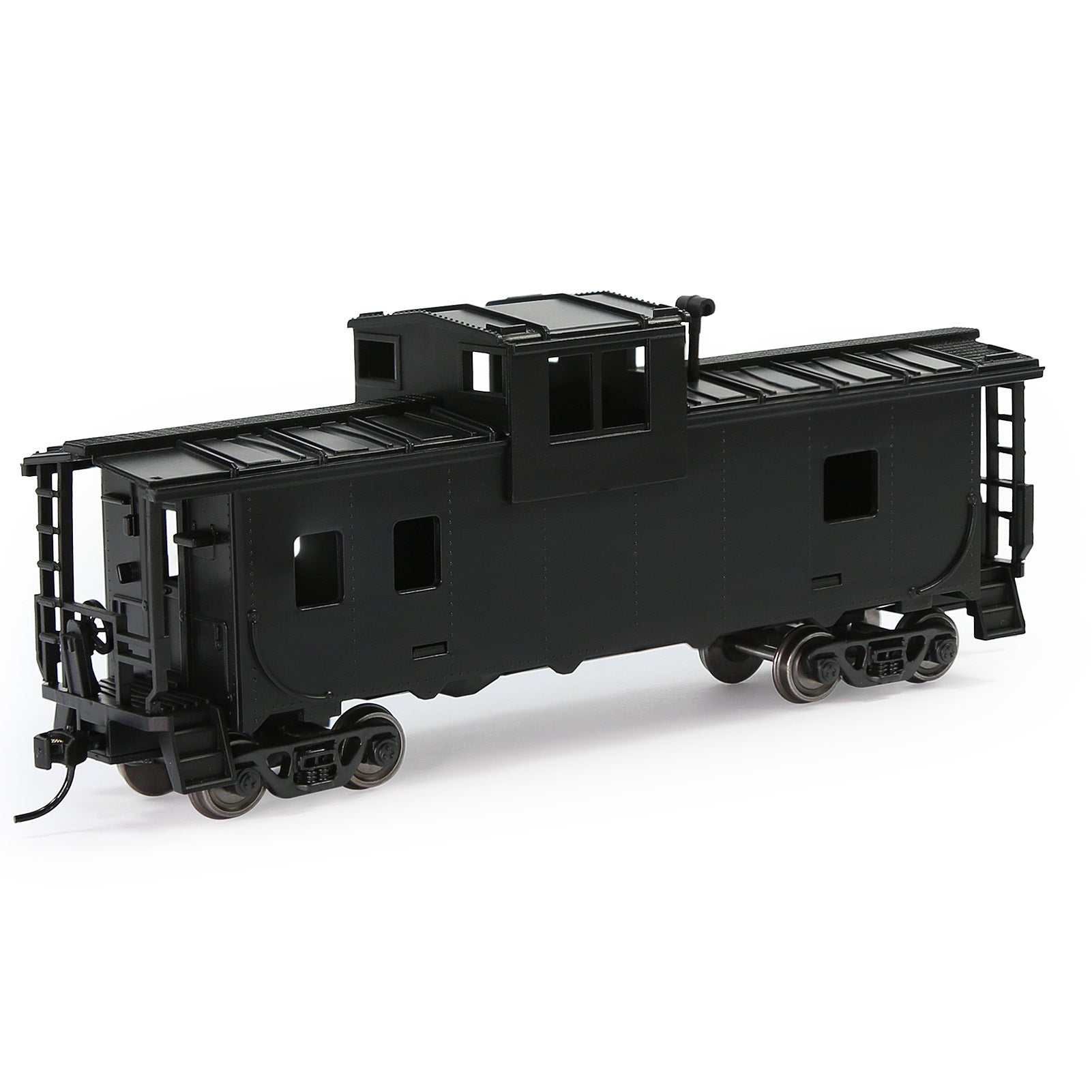 C8763 1pc HO Scale 1:87 Well Painted Unlettered HO Scale 36' Wide Vision Caboose Wagons