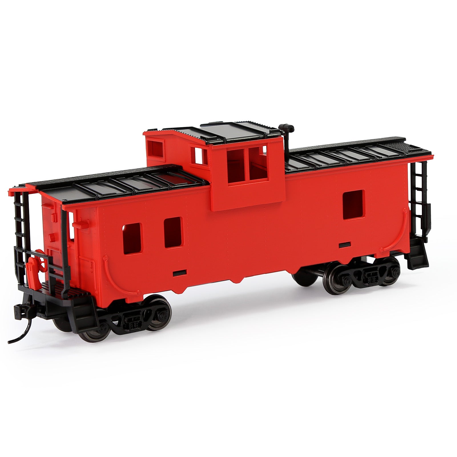 C8763 1pc HO Scale 1:87 Well Painted Unlettered HO Scale 36' Wide Vision Caboose Wagons