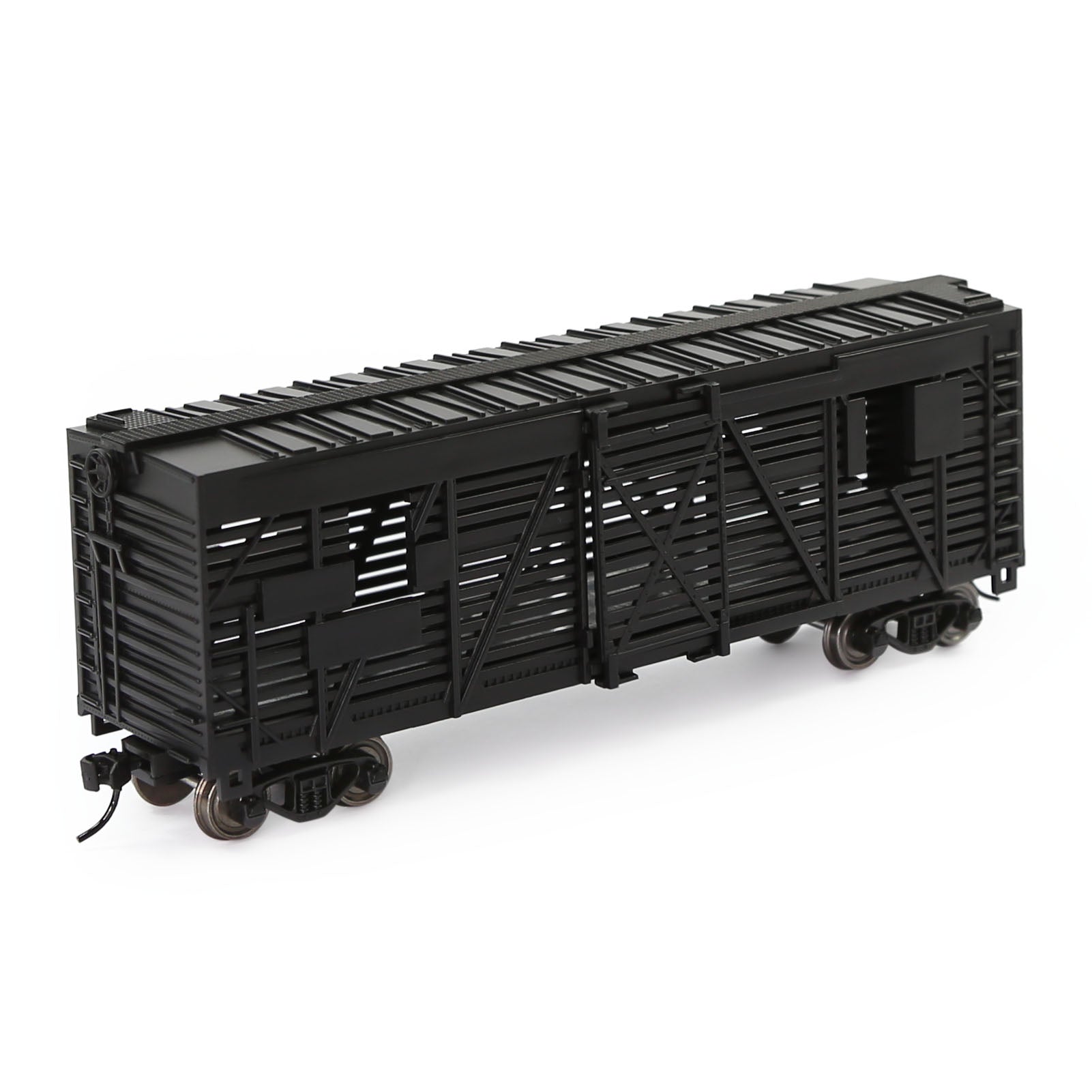 C8767 1 Piece HO Scale 1:87 40' Stock Car Cattle Wagon Painted