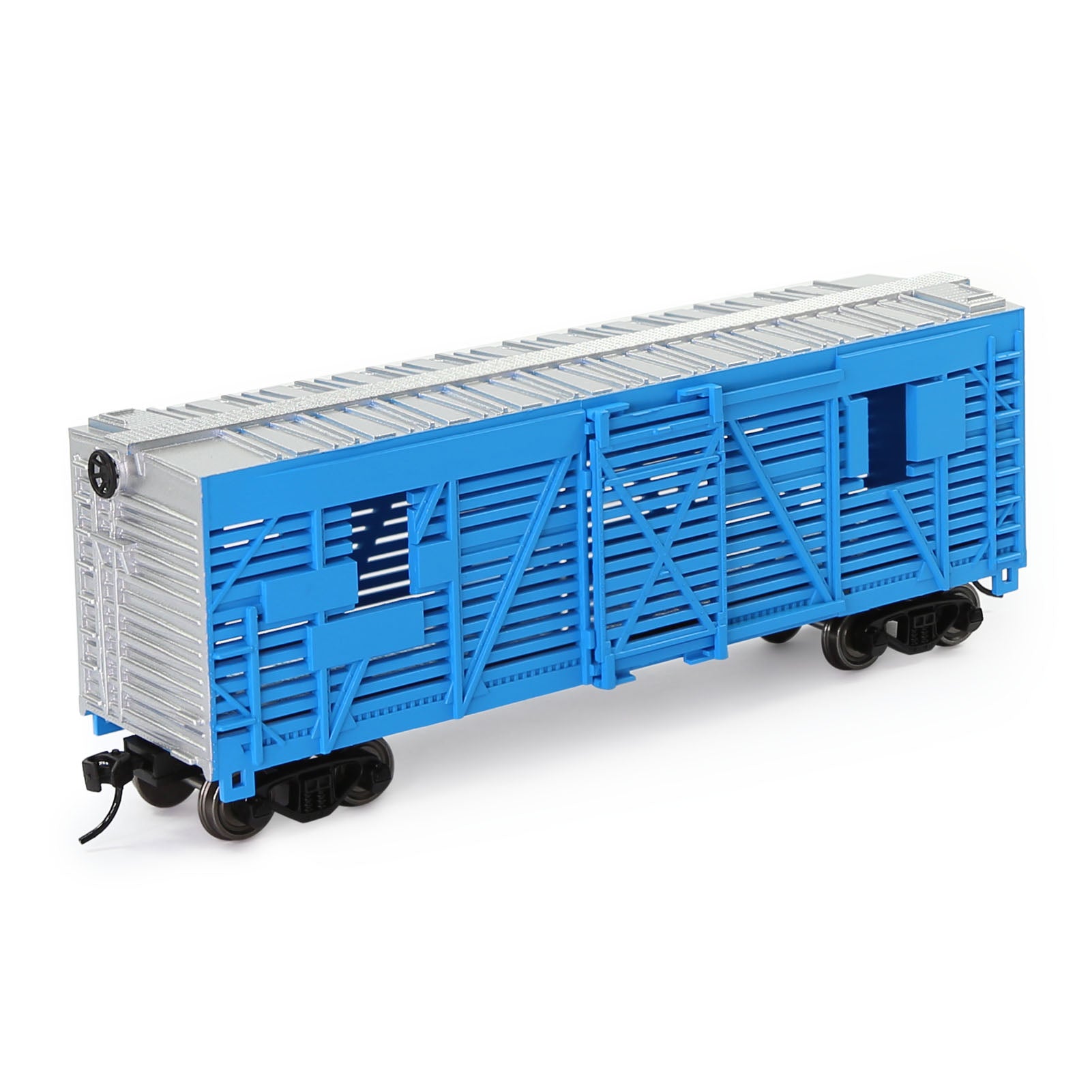 C8767 1 Piece HO Scale 1:87 40' Stock Car Cattle Wagon Painted