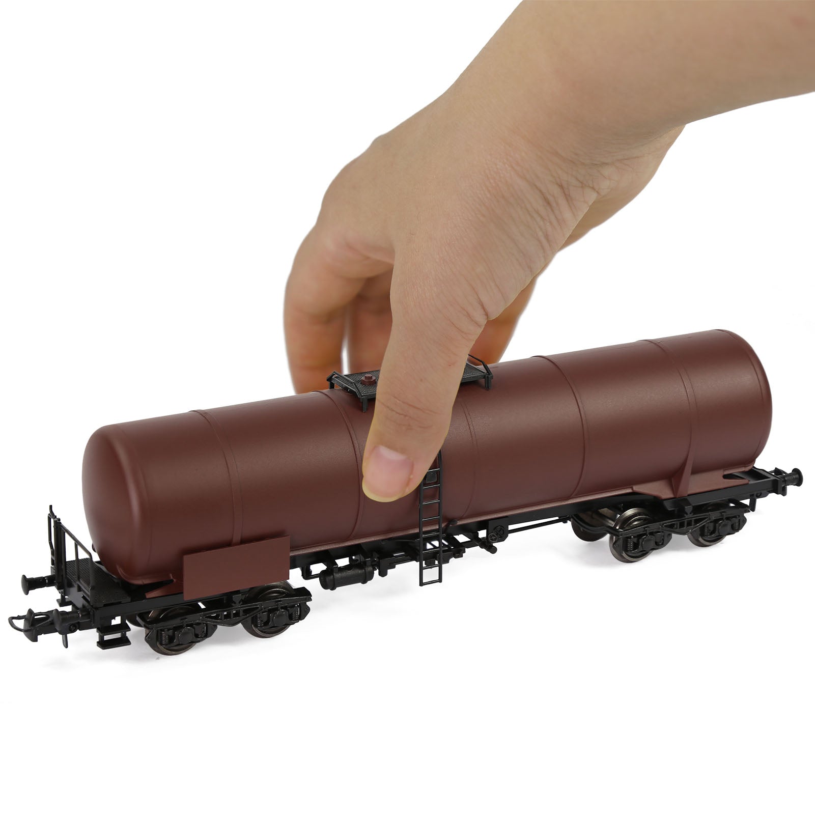 C8768 1 Piece HO Scale 1:87 Oil Tank Car Model Train Tank Wagon