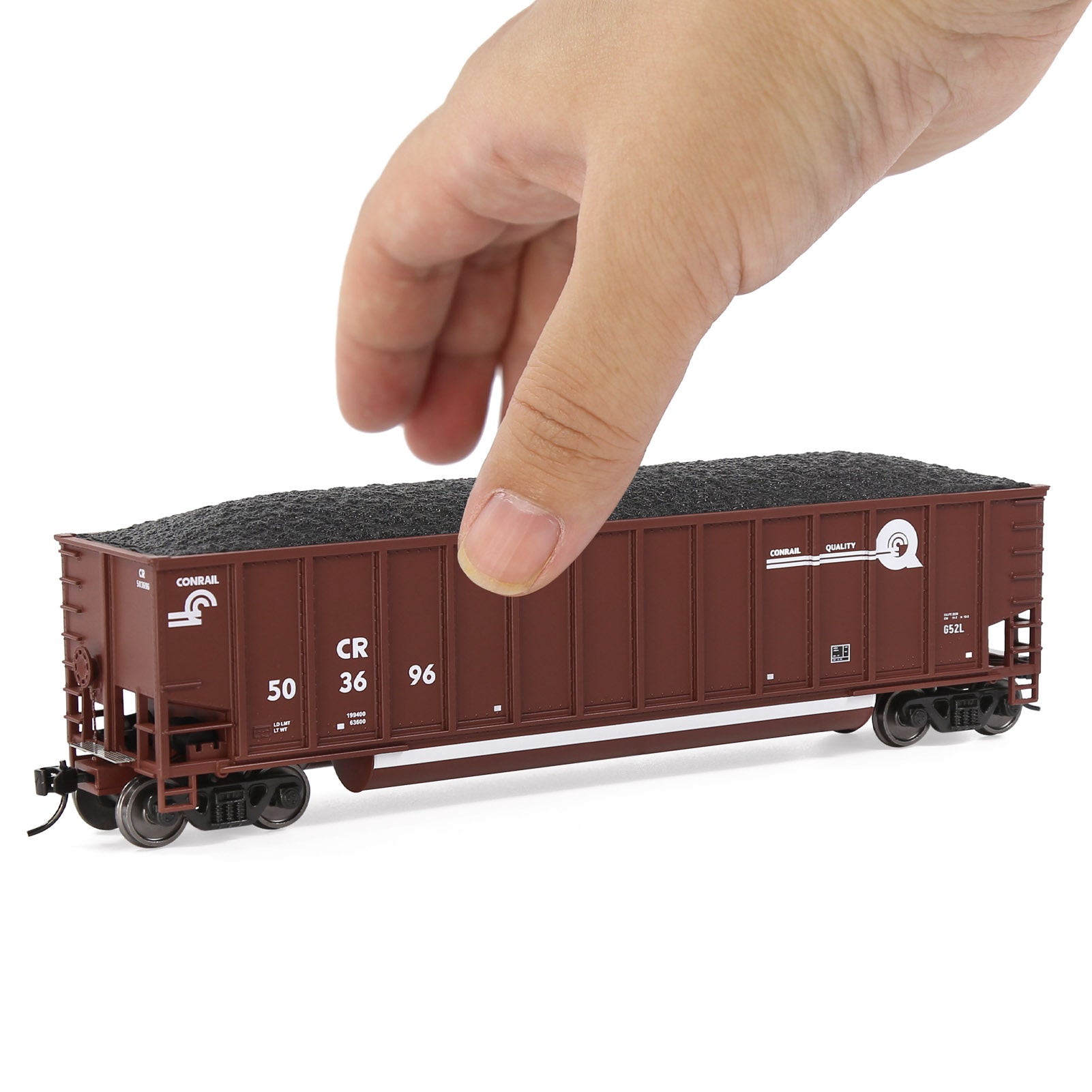 C8771 1 Piece HO Scale 1:87 Train Wagon Coal Car Coalporter Hopper Car