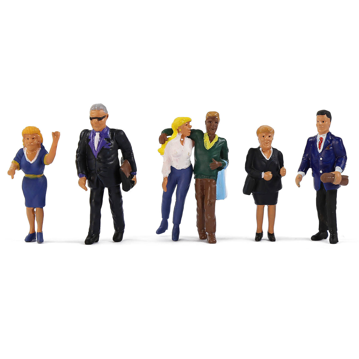 HFPO7178 6pcs O Scale 1:48 Model Trains Masons Bricklayers Construction Workers
