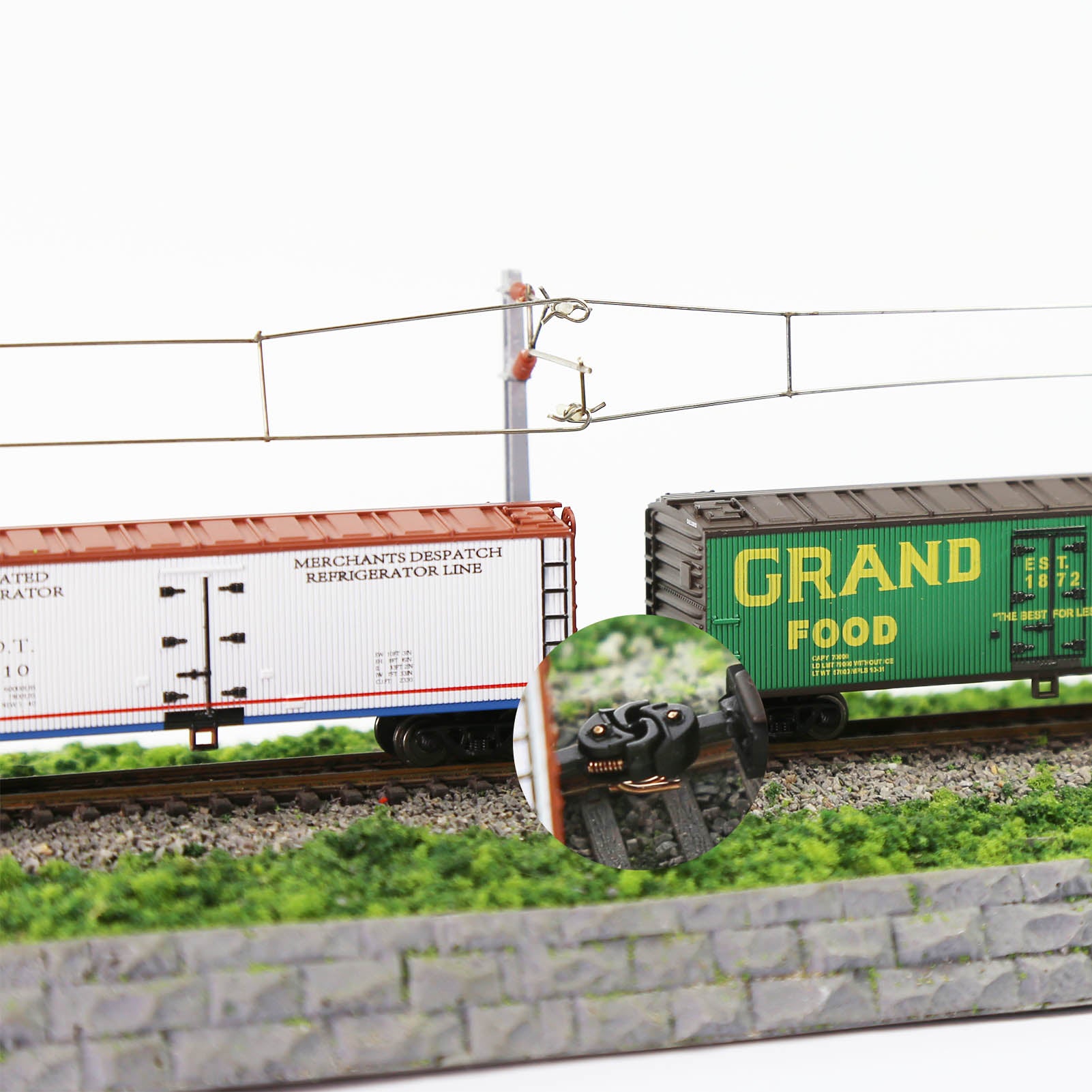 HP08150 HP10150 12pcs N Scale 1:160 Model Trains Coupling Knuckle Spring Couplers