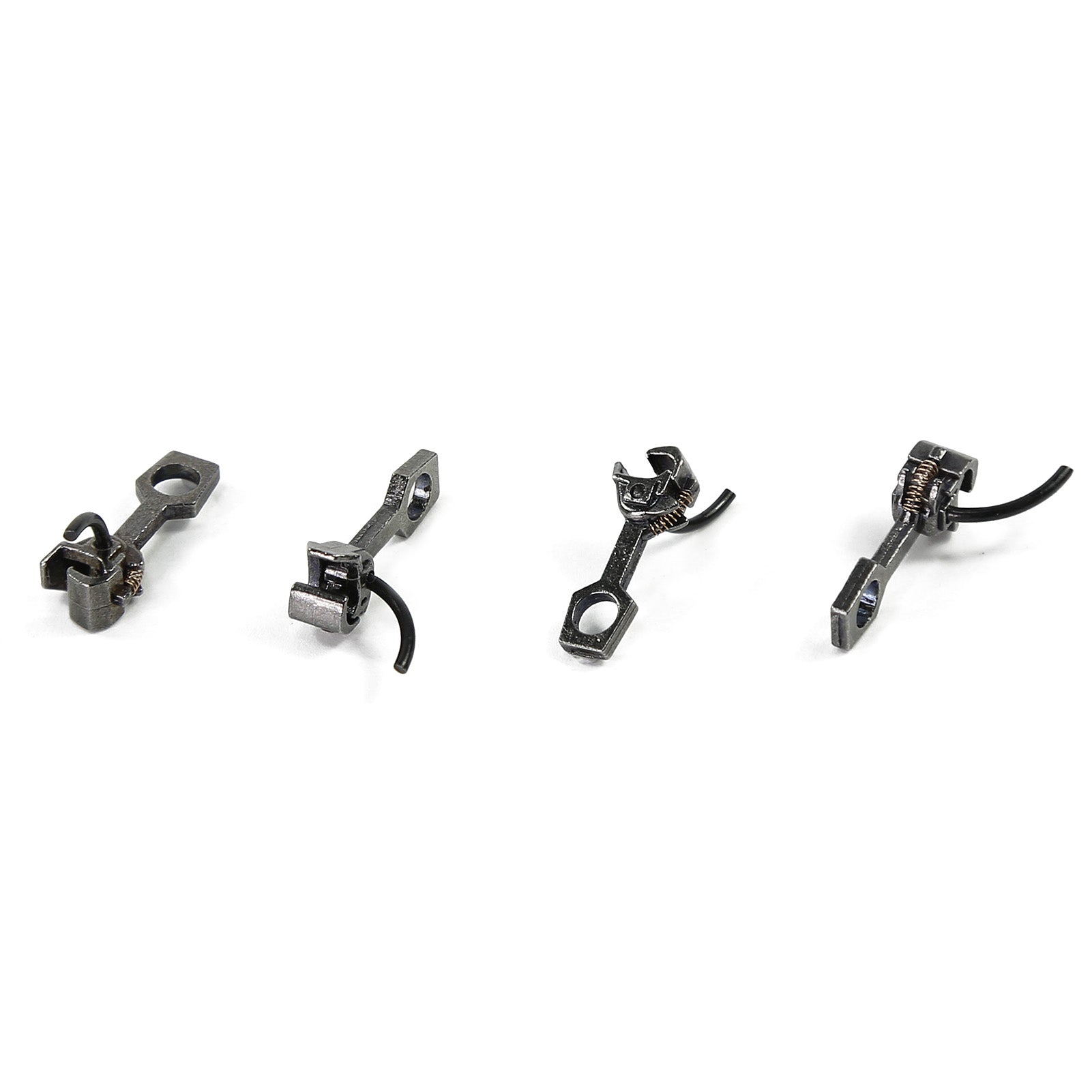 HP4087 12pcs HO Scale 1:87 Knuckle Metal Couplers Coupling Hook
