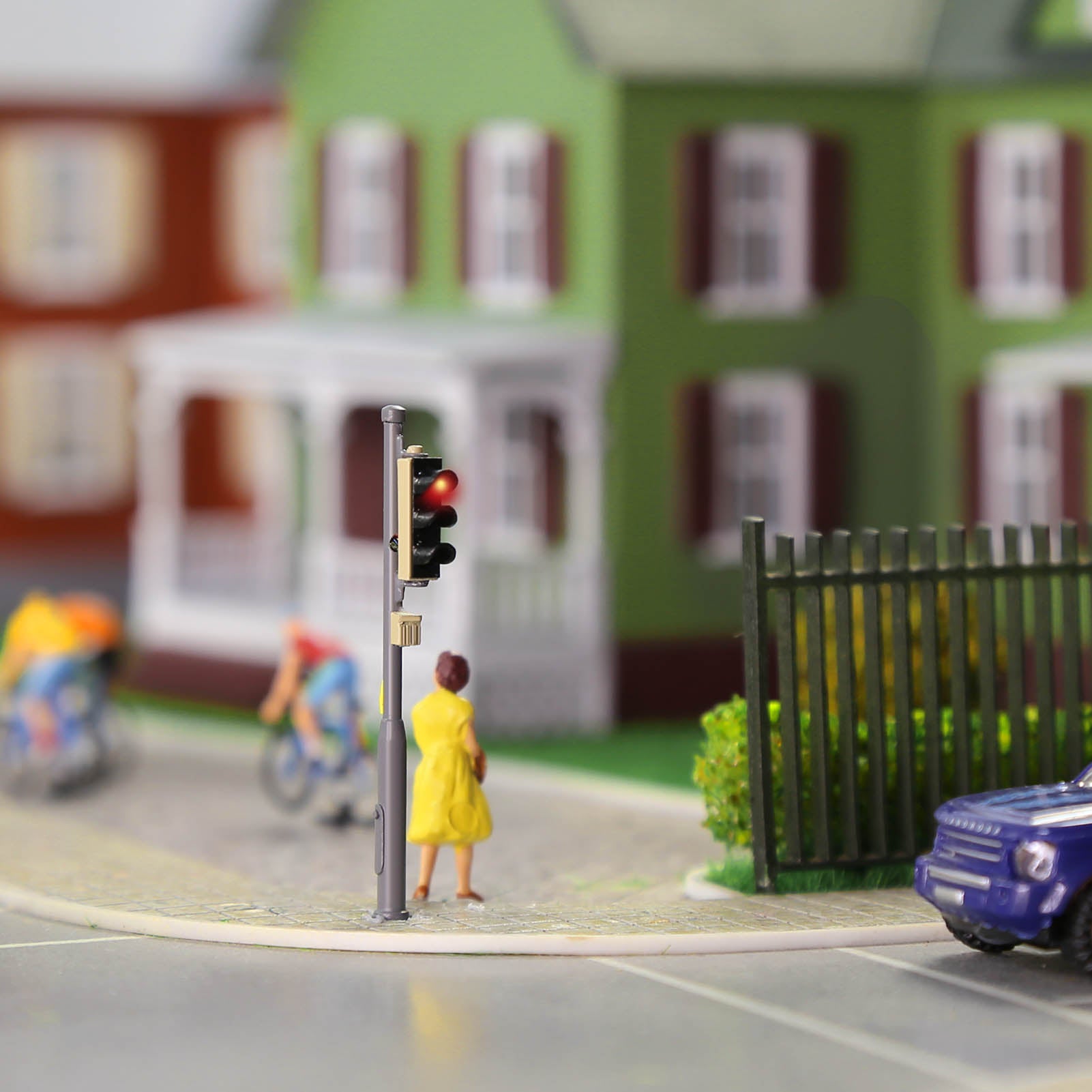 JTD879 2 Pieces HO Scale 1:87 Model Signals Track Lights LEDs