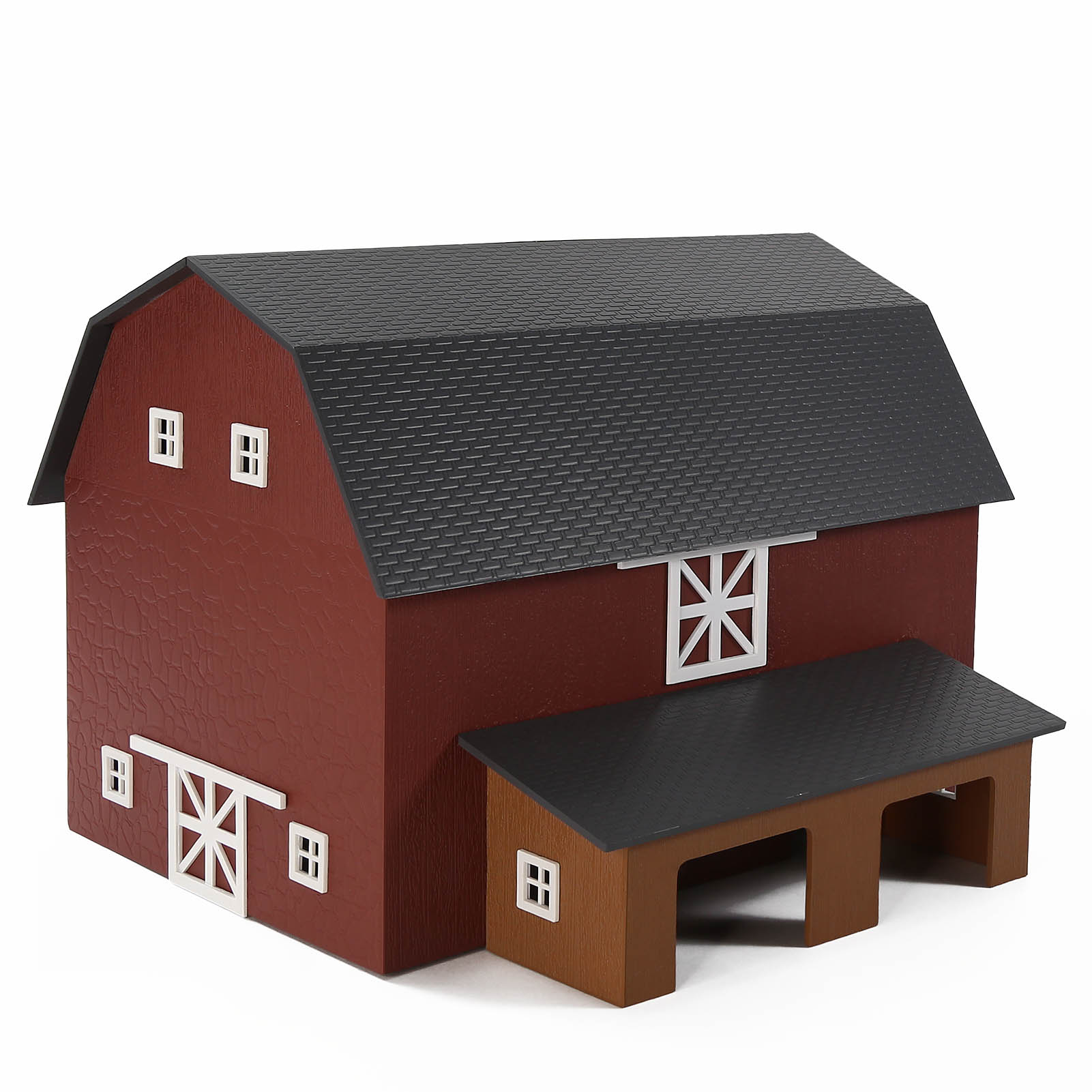 JZHO6897 1 Unit HO Scale 1:87 DELUXE BARN CHICKEN COOP Not-built Farm Building Kit Model Railroad