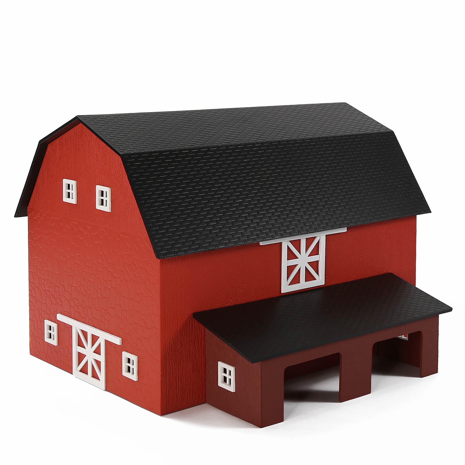 JZHO6897 1 Unit HO Scale 1:87 DELUXE BARN CHICKEN COOP Not-built Farm Building Kit Model Railroad