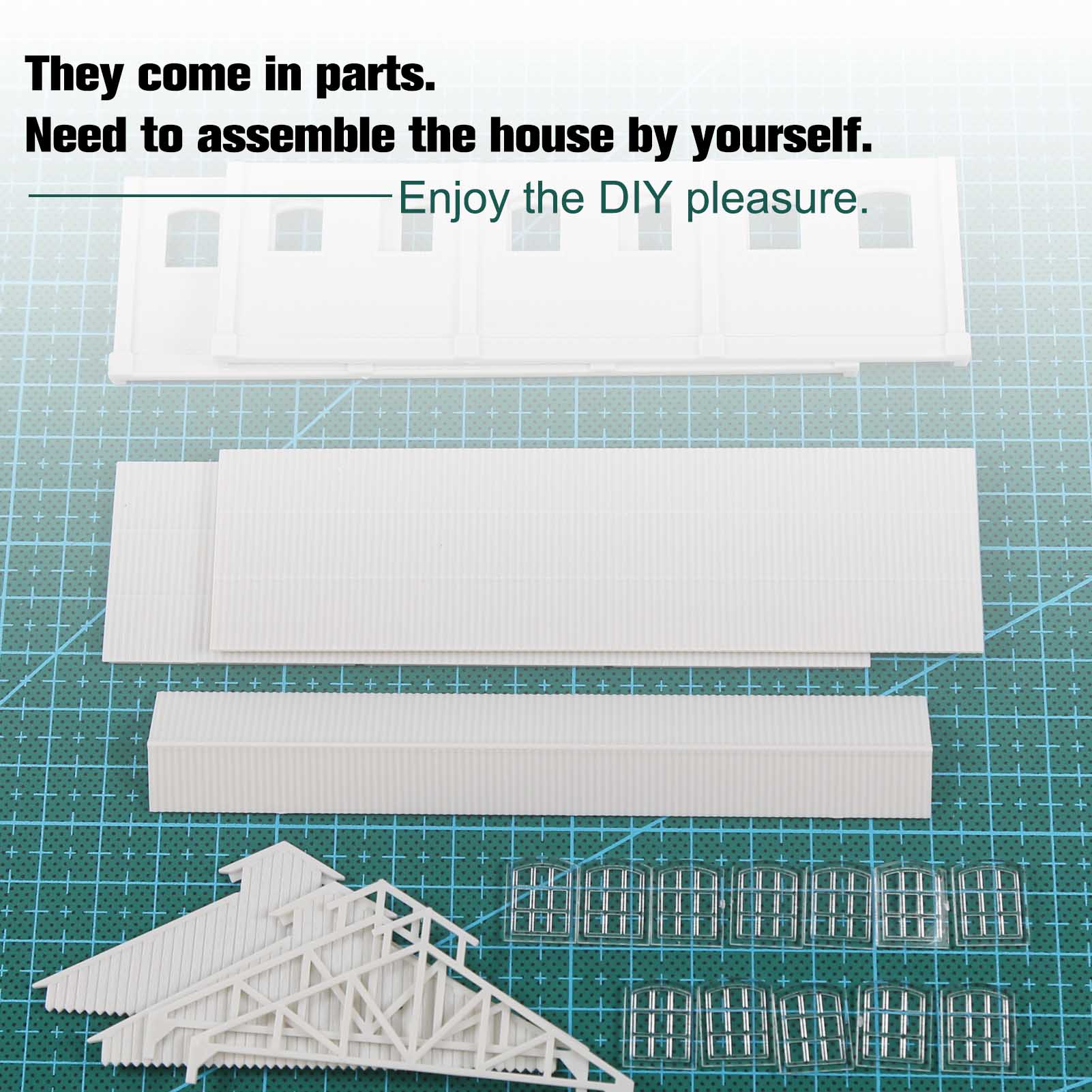 JZN5531SR 1 Unit N Scale 1:150 Loco Maintenance Building Service Shop for Model Railroad