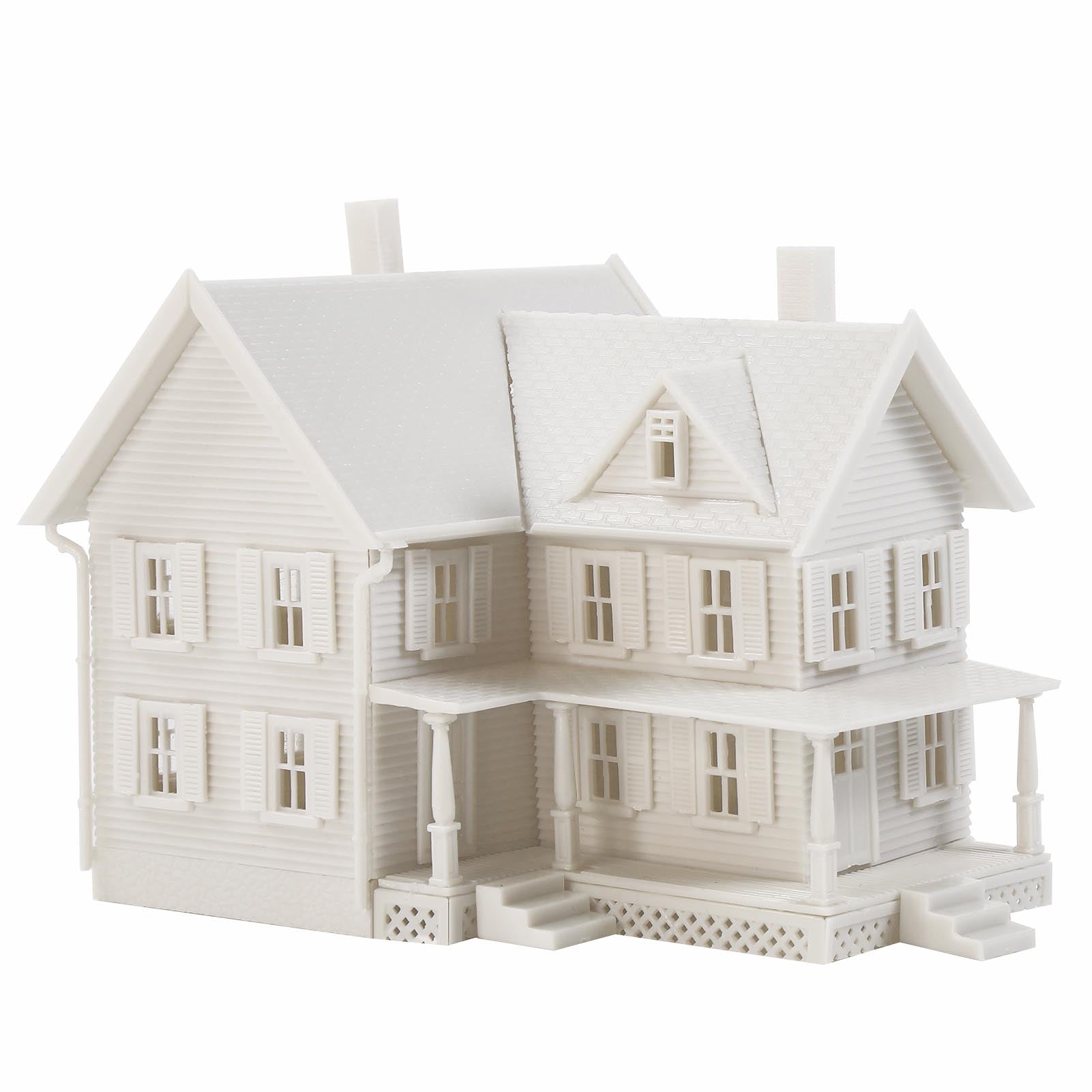 JZN5871JJ 1 Unit N Scale 1:150 Model Dwelling House Kit Two-story Building Unassembled