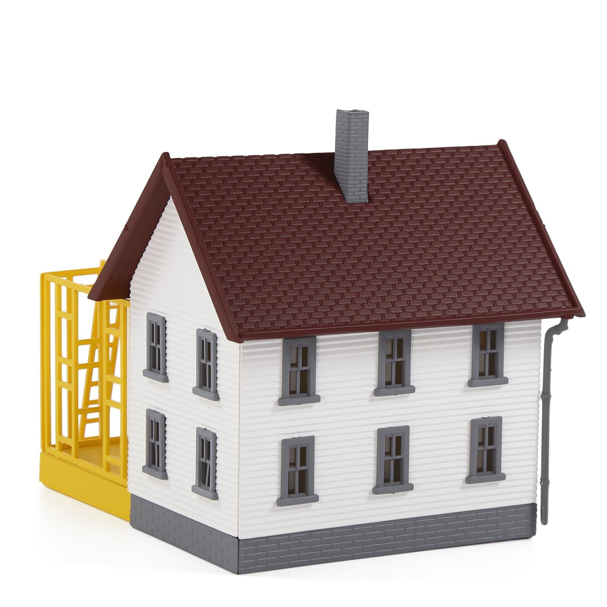 JZN5881 1 Unit N Scale 1:160 Model Decorated House Kit Two-story for Buildings