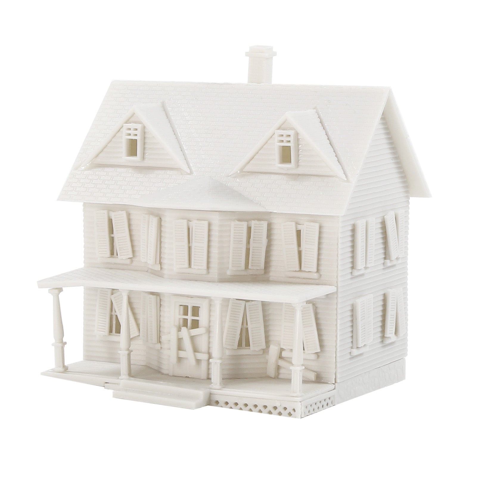 JZN5883JJ 1 Unit N Scale 1:150 Model Dwelling House Kit Two-story Building Unassembled