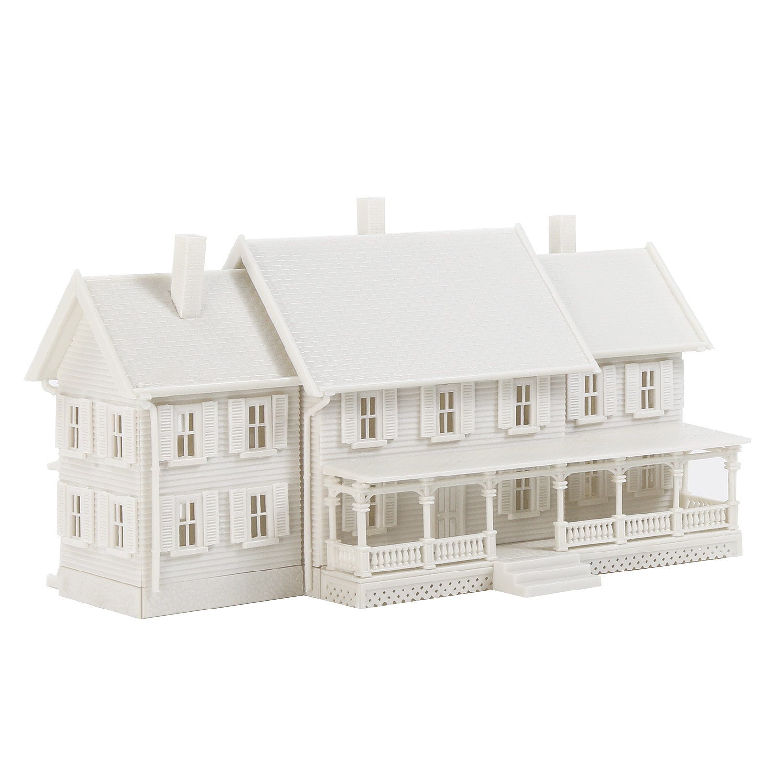 JZN5891JJ 1 Unit N Scale 1:150 Model Dwelling House Kit Two-story Building Unassembled