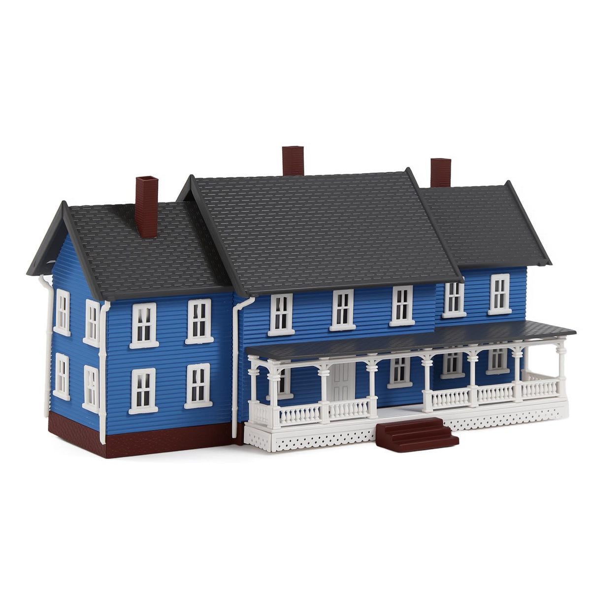 JZN5891 1 Unit N Scale 1:160 Model Dwelling House Three-building Two-story for Model Layout