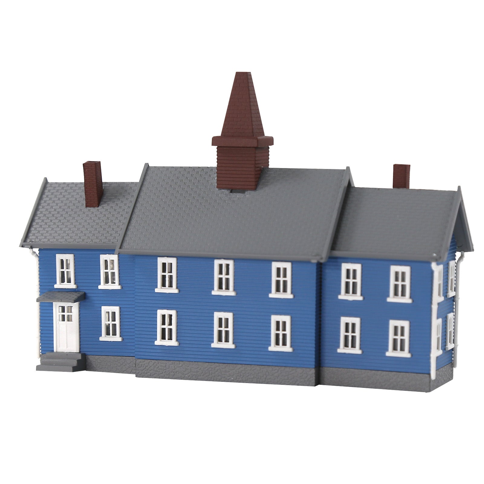 JZN5893 1 Unit N Scale 1:160 Model School Building Kit Two-story for Model Layout