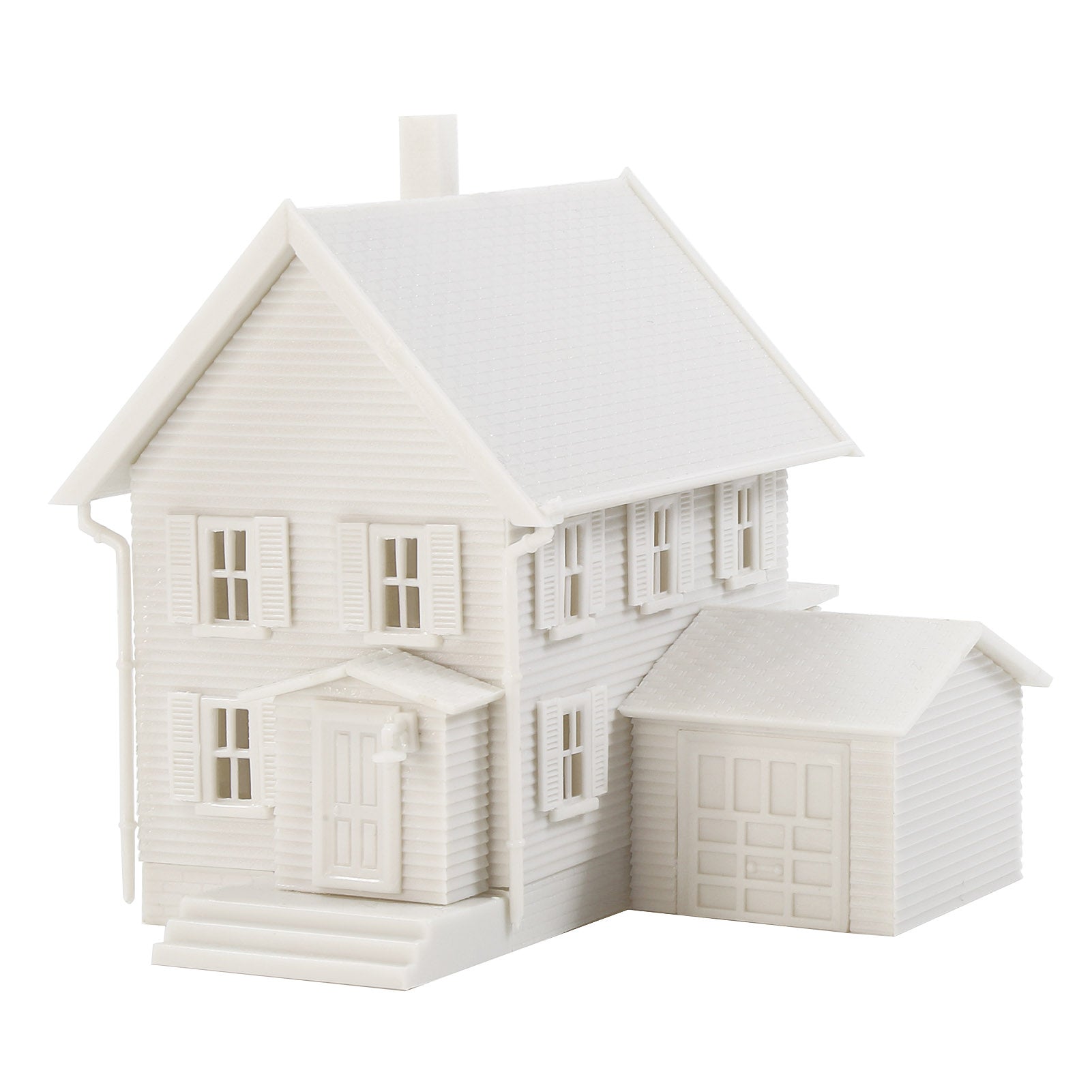 JZN5905JJ 1 Unit N Scale 1:150 Model Dwelling House Kit Two-story Building Unassembled