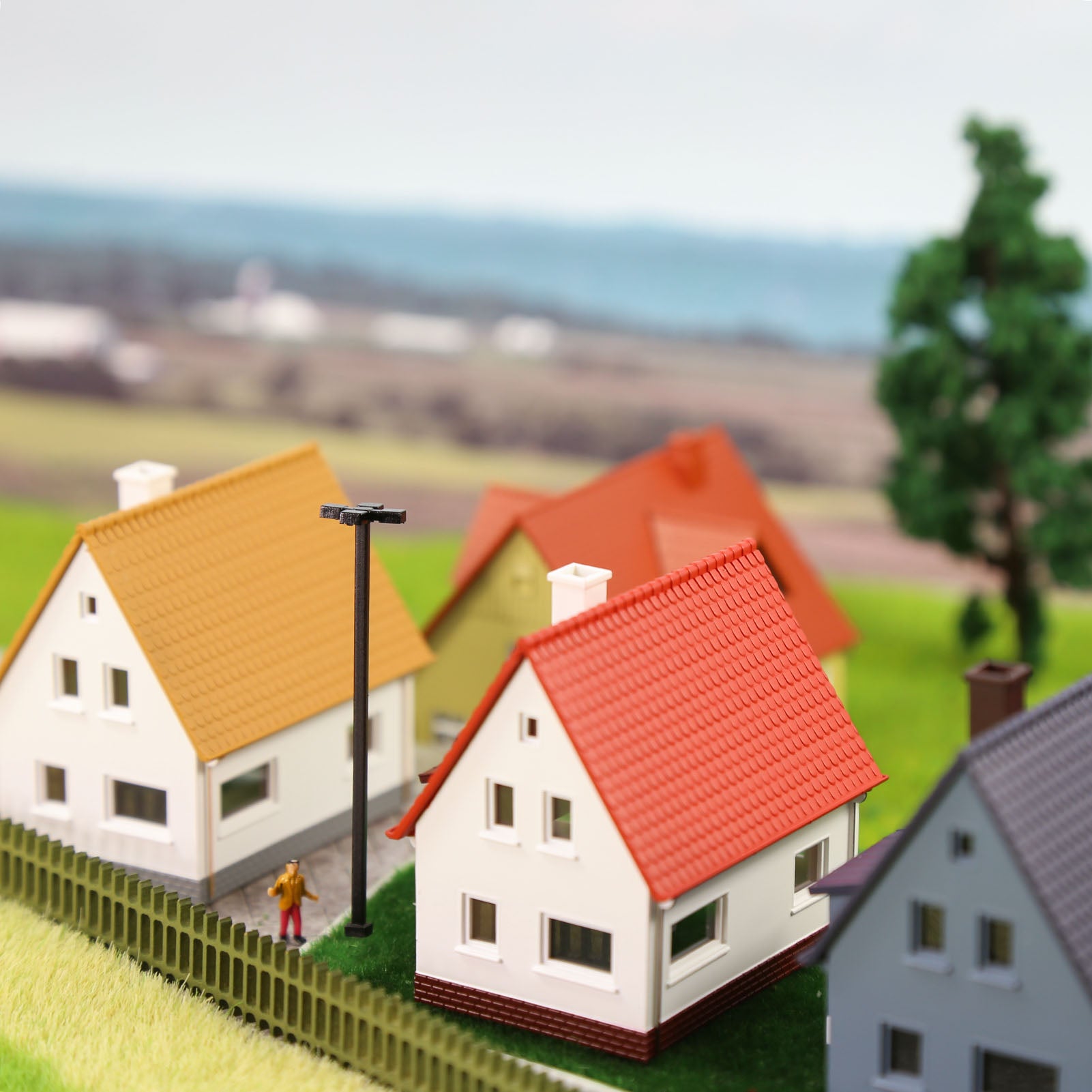 LM05 10pcs N TT Scale 1:160 Metal Lamp Street Lights LED