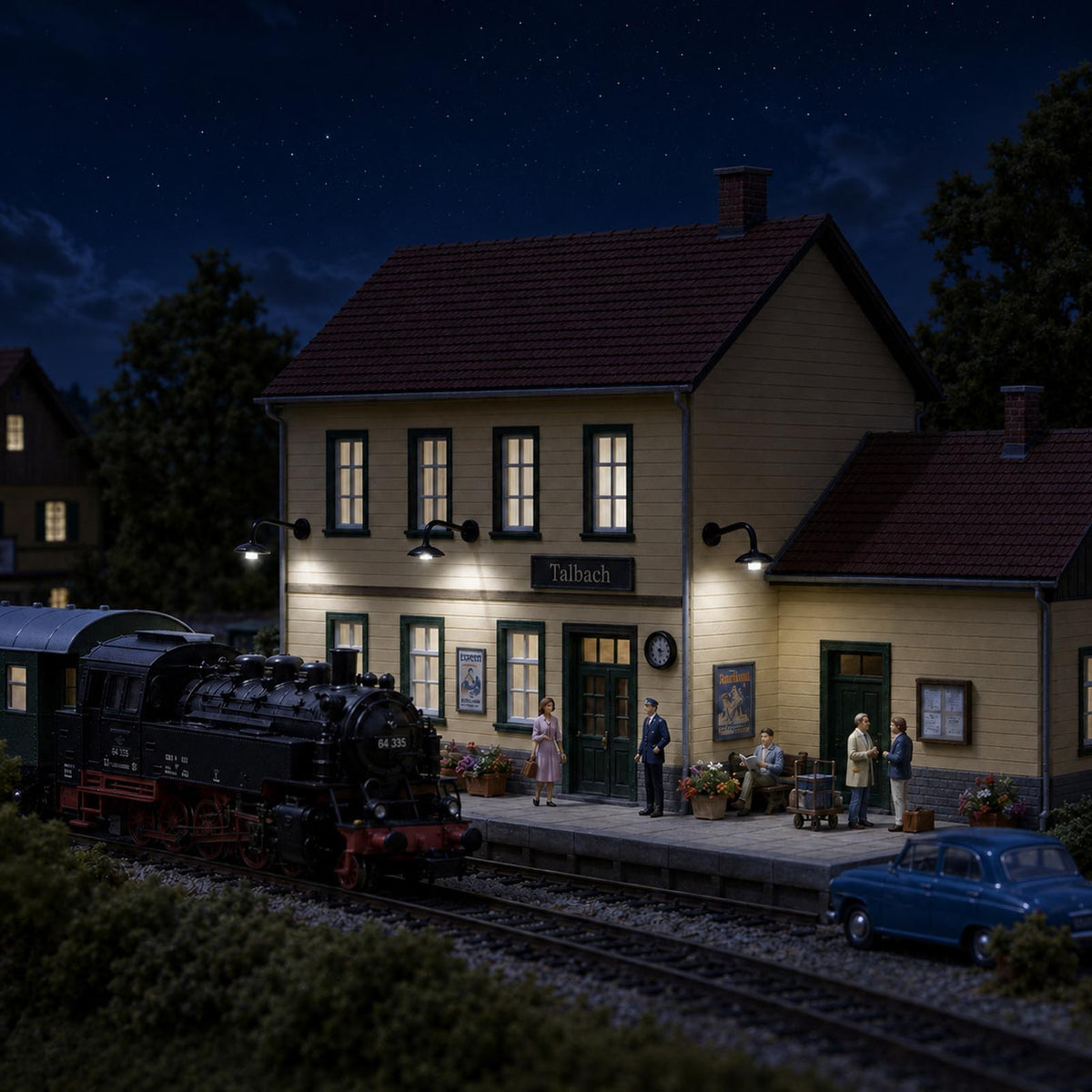 LSL16 10pcs HO Scale 1:87 Hanging Lamp Goose Neck Light LED