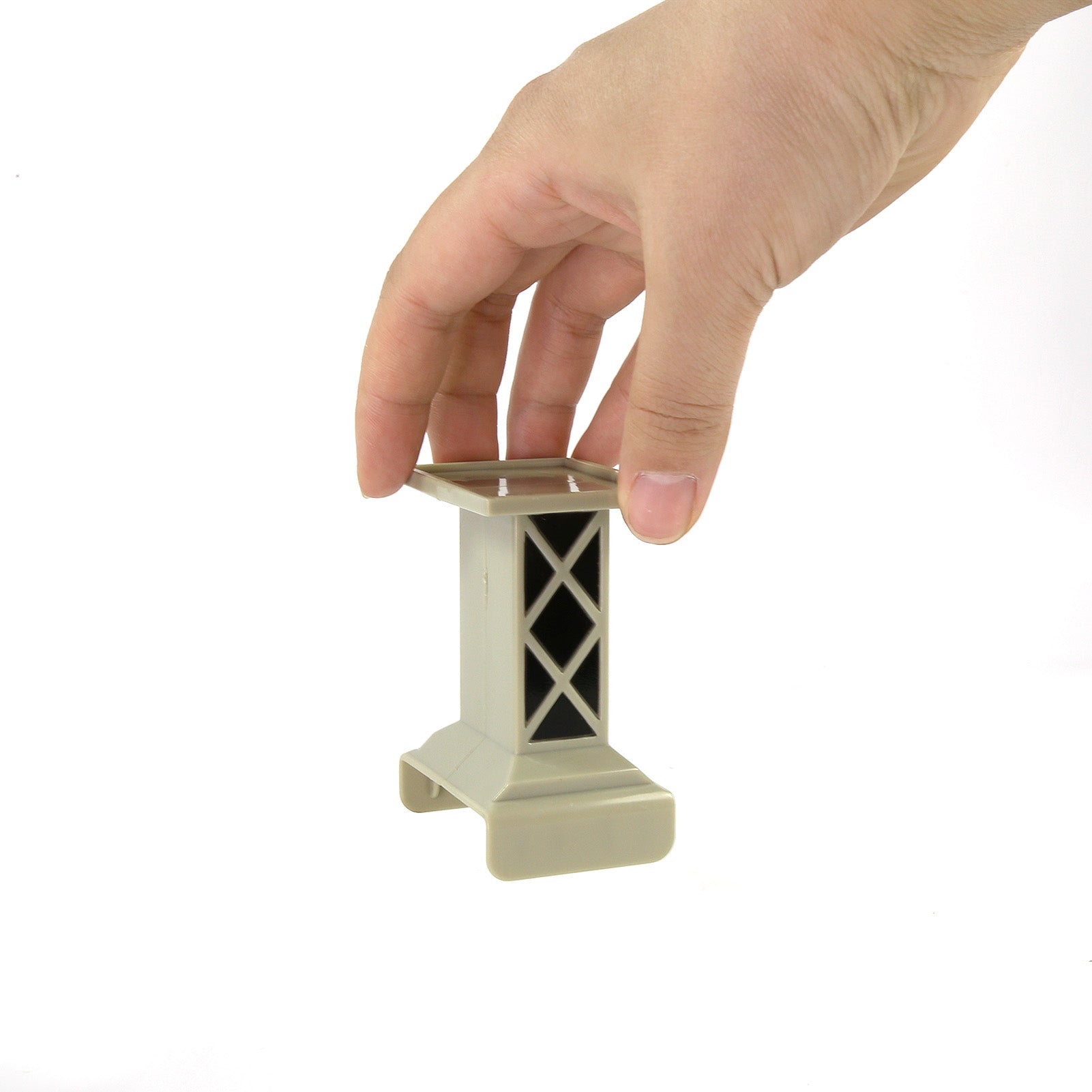 QL008 8pcs HO Scale 1:87 Model Piers for Model Railroad Bridge