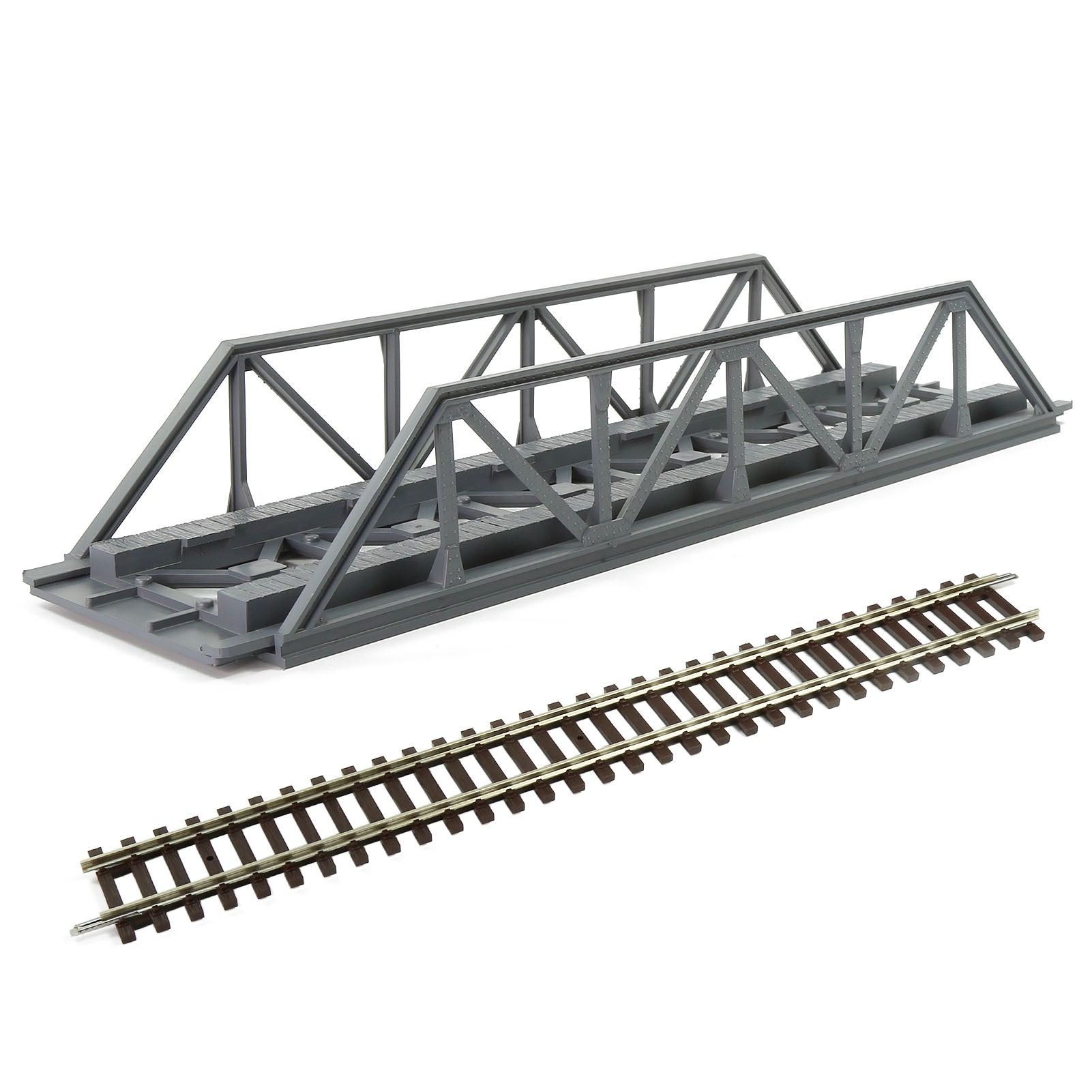 QLF32 1 Unit HO Scale 1:87 Model Truss Bridge Single-Track Kit for Model Railroad