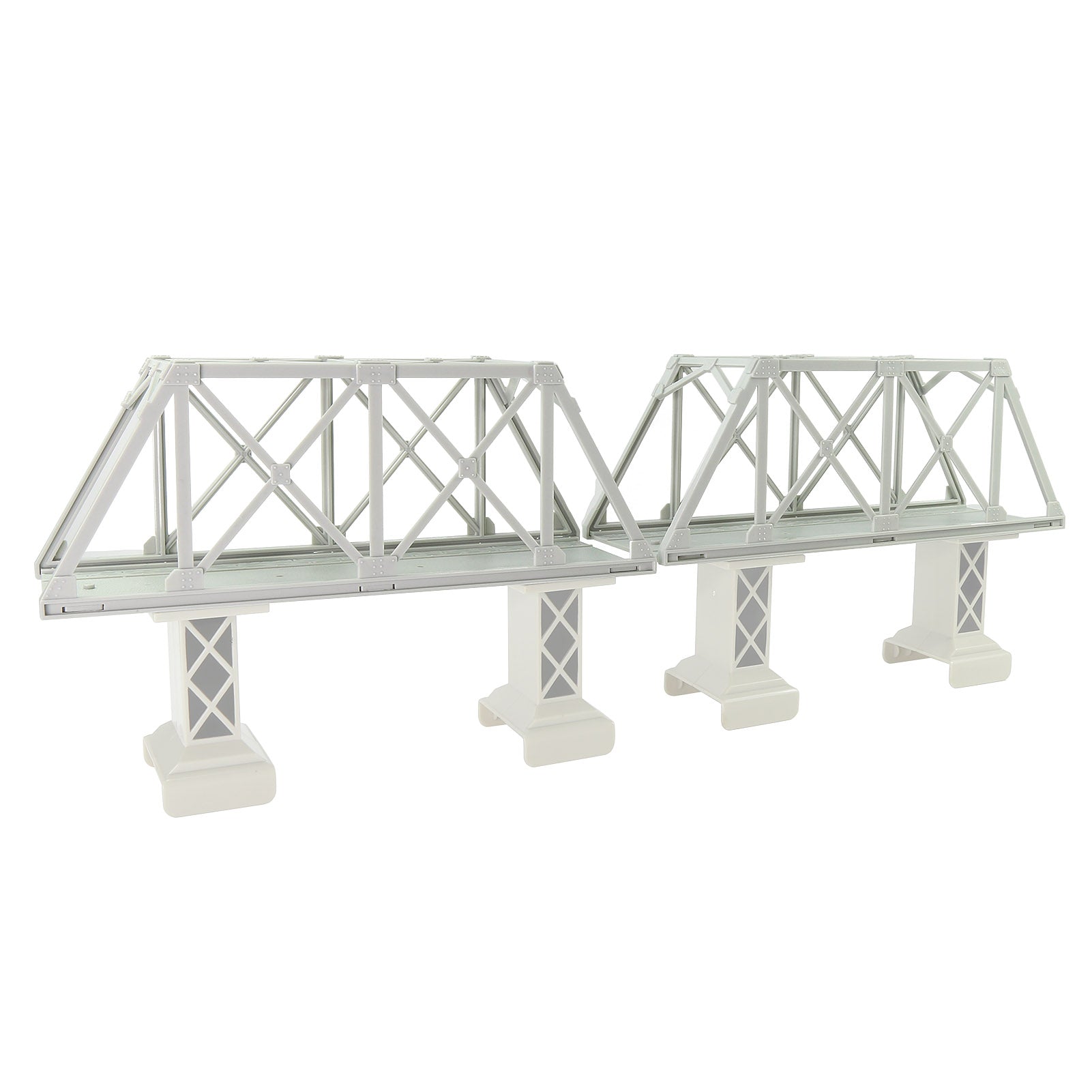 QLF46JJ 1 Unit HO Scale 1:87 Model Truss Bridge Kit for Model Track Model Trains