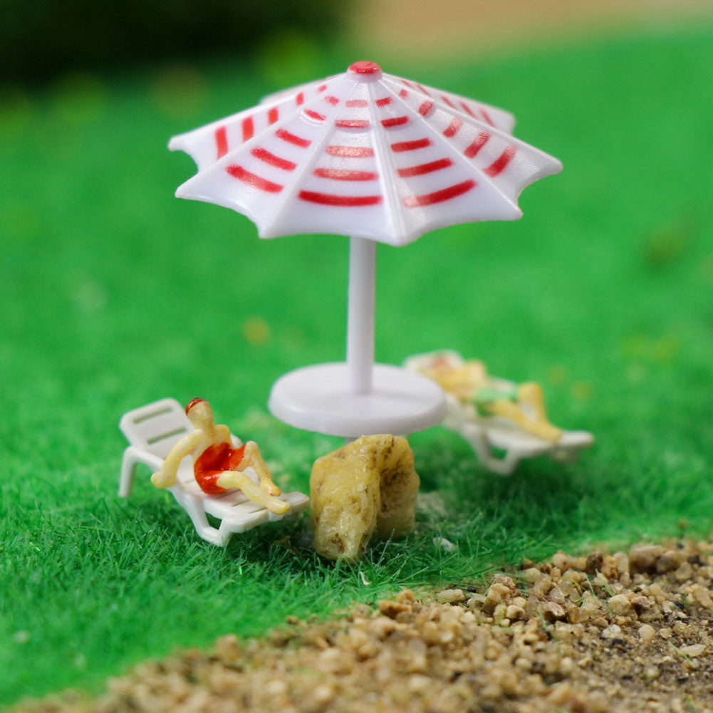 ZY21150 24pcs N Scale 1:160 Bench Leisure Chair Loungers