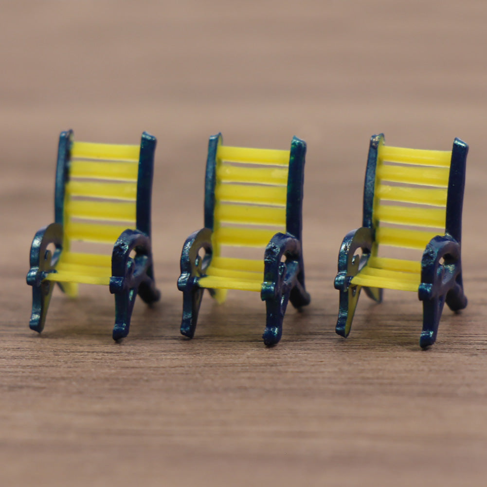 TYS18100 12pcs TT Scale 1:100 Model Leisure Chair