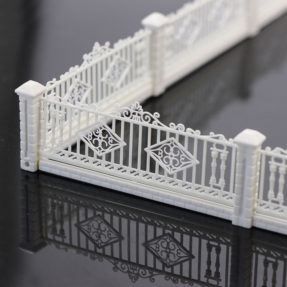 GY43087 1 Meter HO OO scale 1:87 Model Fences Detachable