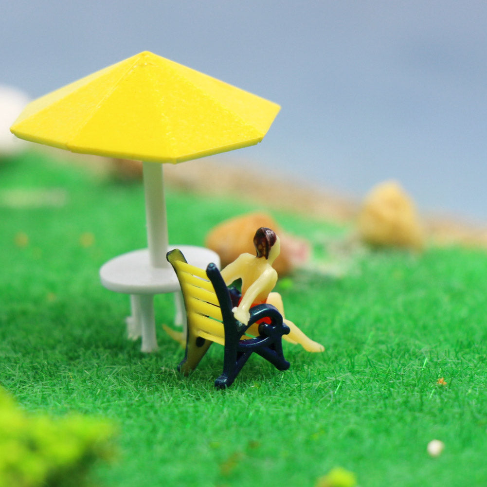 TYS18100 12pcs TT Scale 1:100 Model Leisure Chair