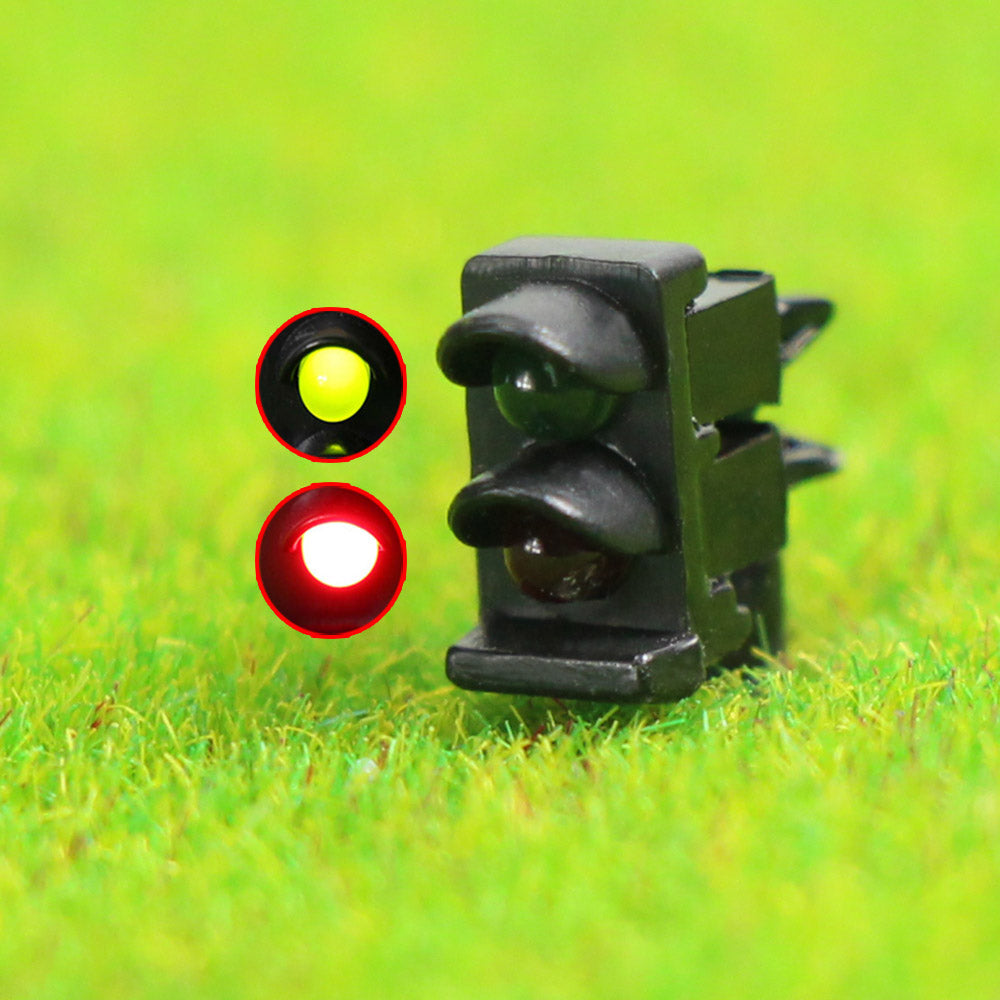 JTD1501GR 5pcs N scale 1:160 Railway Dwarf Signals 2 Aspects LED