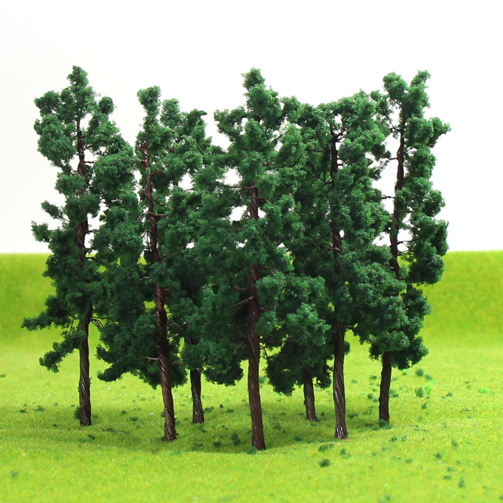 D8030 20pcs O HO Scale Model Trees with Iron Wire 80mm