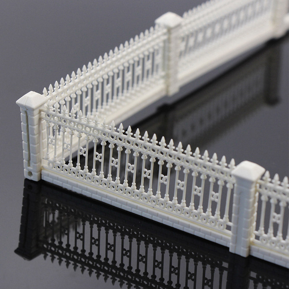 GY63087 HO/OO scale 1:87 44.88" 3x23cm Unassembled Model Fence