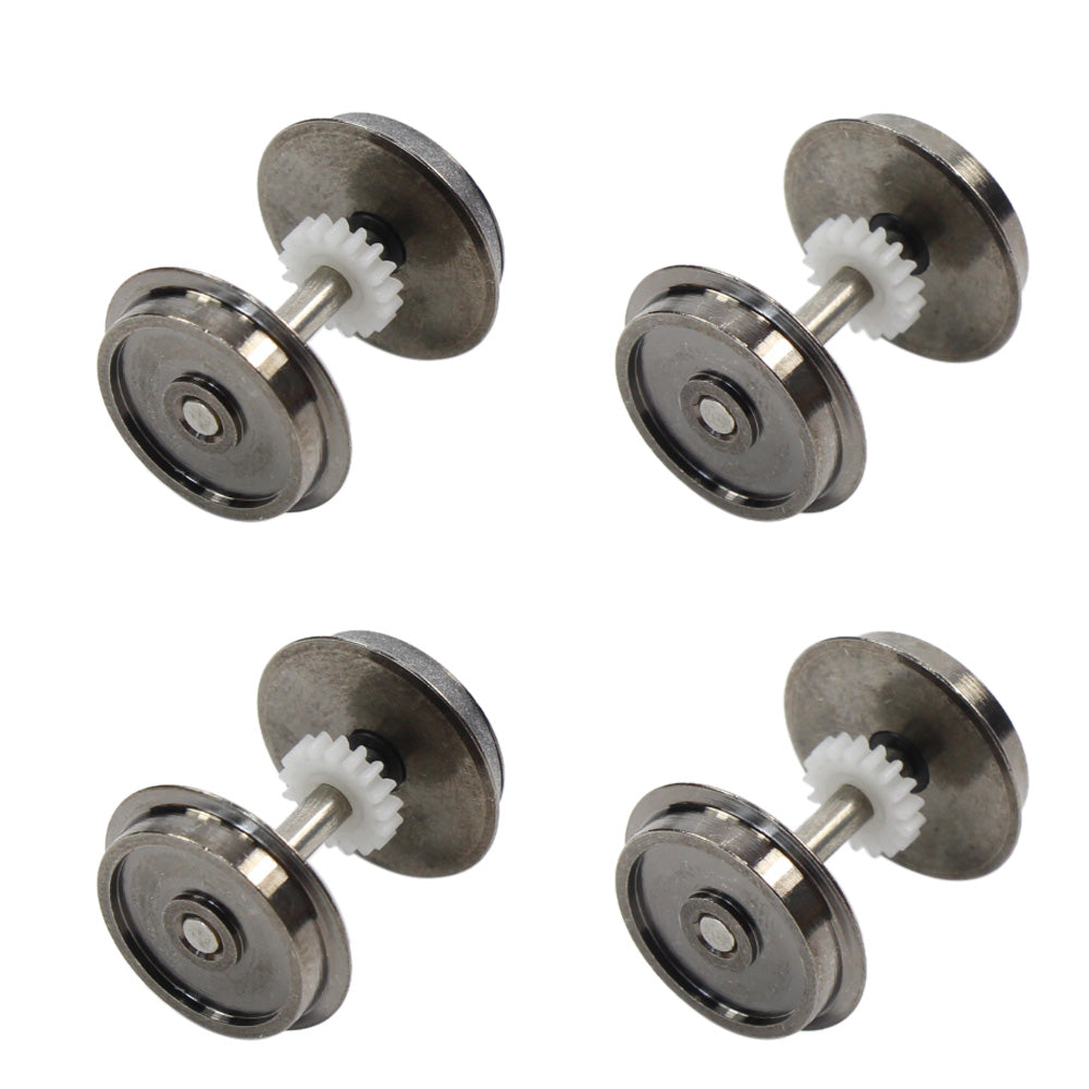 Colcolo Jeu de Roues métalliques de Calibre Ho, 2 pièces, Jeu de Roues DC, Accessoires modifiés pour Bricolage, modèles de Trains pour 1 Colcolo Jeu de Roues métalliques de Calibre Ho, 2 pièces, Jeu de Roues DC, Accessoires modifiés pour Bricolage, modèles de Trains pour 1