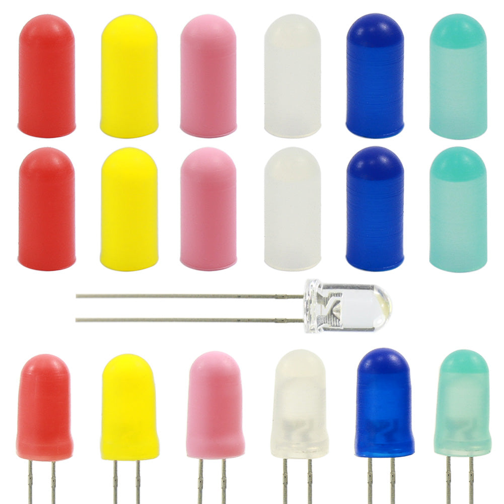 XPT02 100pcs Caps/Covers for 5mm Grain of Wheat Bulbs